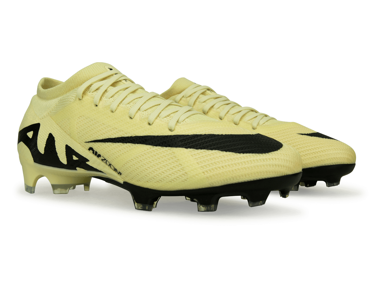 Nike Men's Zoom Mercurial Vapor 15 Pro FG Lemonade/Black、mySite、noshort
