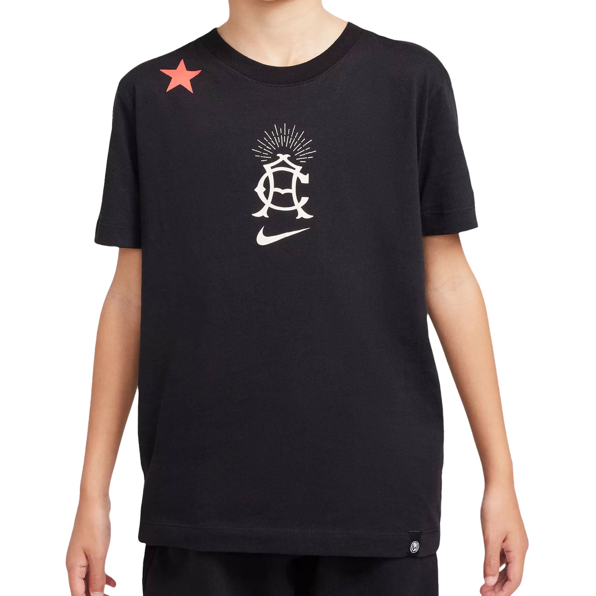 Nike Kids Club America Heritage Tee Black、mySite、bottomscart
