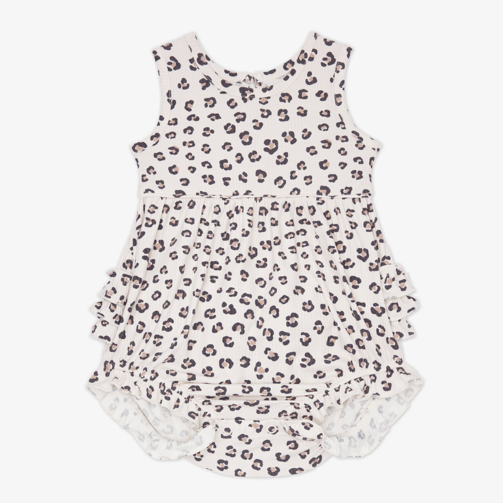 Luxe Leopard Ribbed Bubble Romper、mySite、g9winljtr