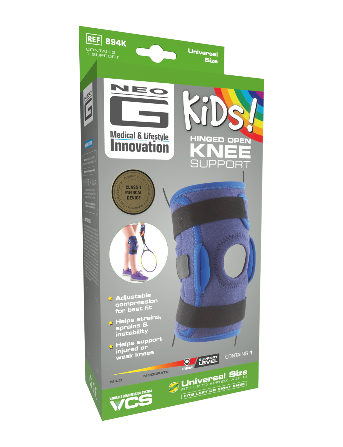  Kids Hinged Knee Support、mySite、preschool7hills