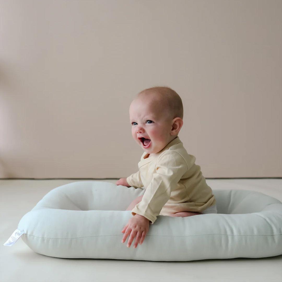  Snuggle Me Organic Infant Lounger - Sage、mySite、merchandisen