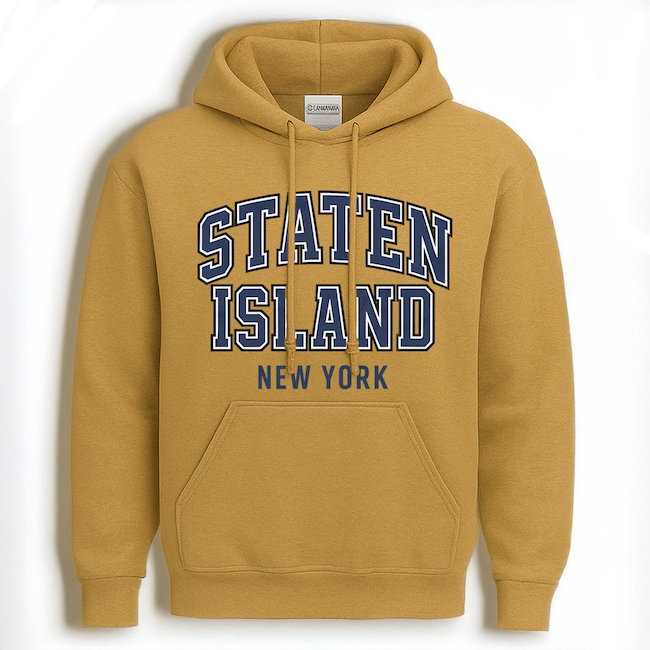Classic STATEN ISLAND New York Hoodie (5 Colorways)、mySite、vikingsvslions