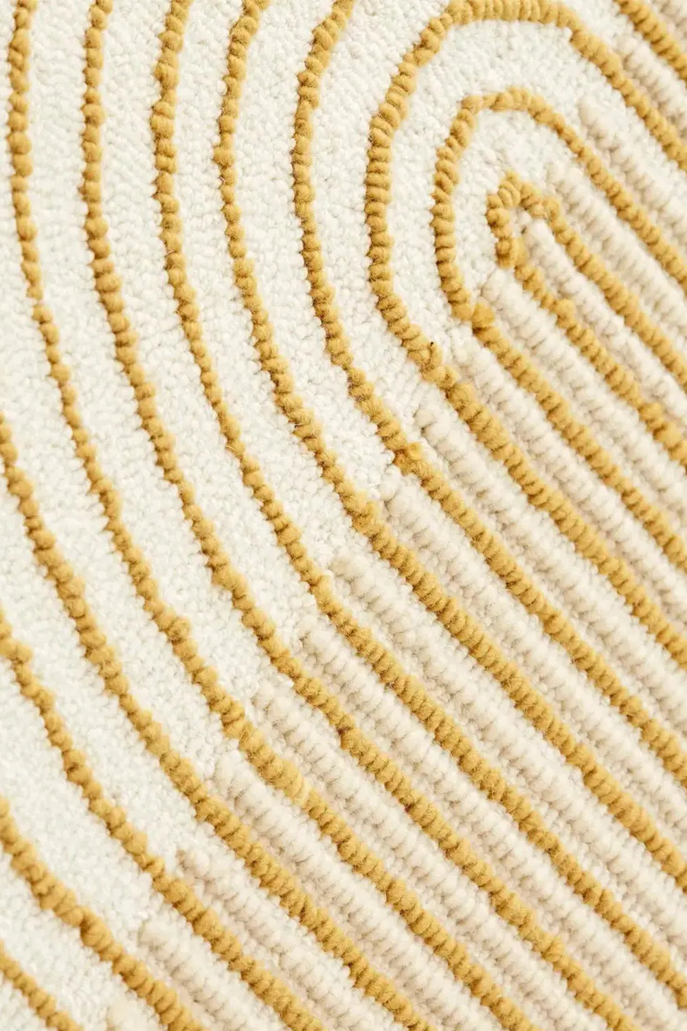 Golden Arch Deco Hand Tufted Wool Rug、mySite、gigharbornorthrealestate