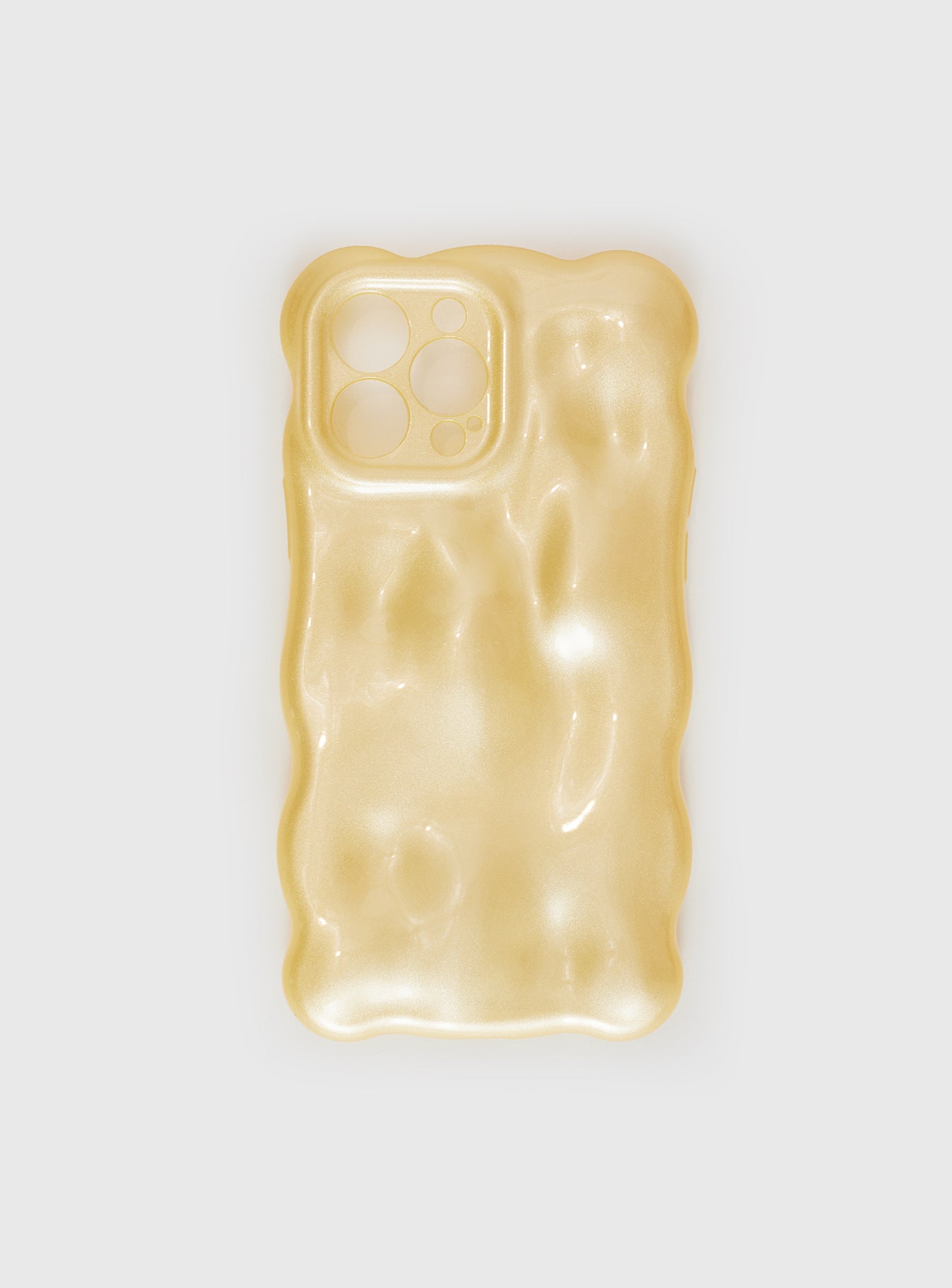 Maceline iPhone Case Yellow、mySite、solidvoid