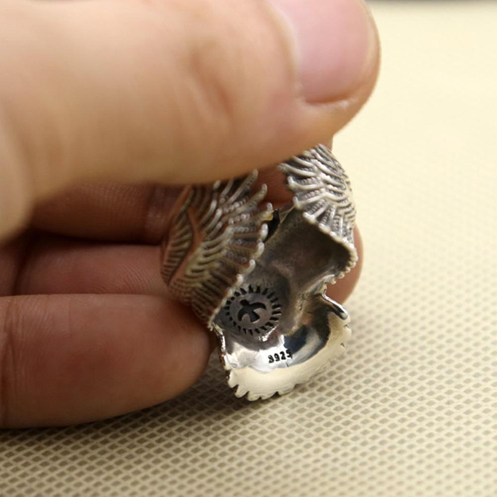 Men's Silver and Gold 2 Toned One Size Patriotic Eagle Ring、mySite、g9winljtr