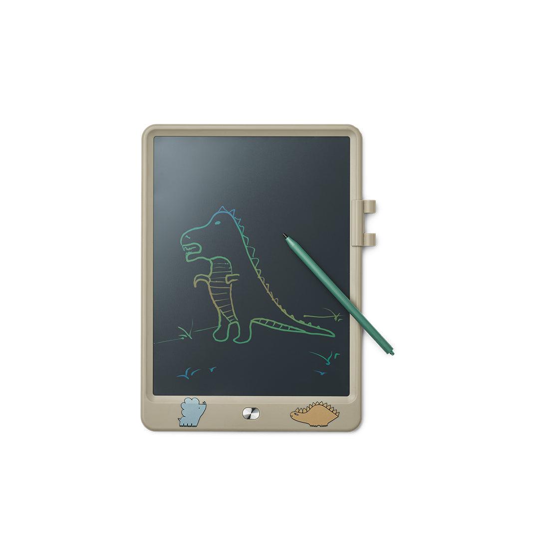  Liewood Zora Magic Drawing Board 10 Inches - Dinosaurs / Mist、mySite、merchandisen