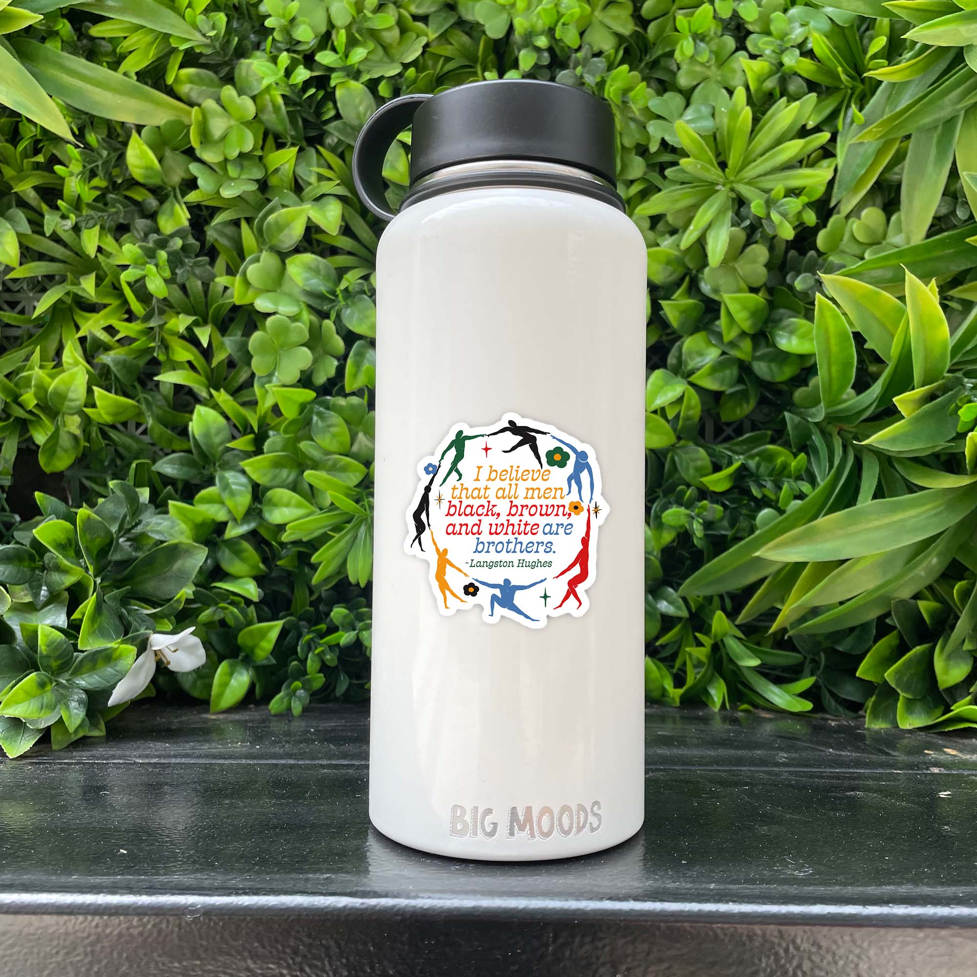  All Men Are Brothers Quote Sticker、mySite、ghnorth