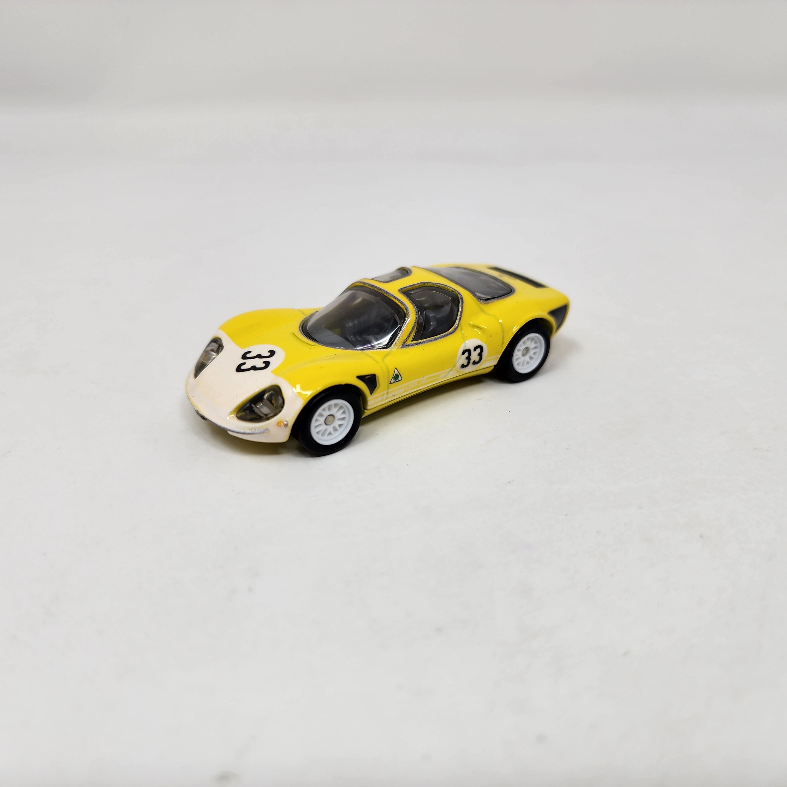 '69 Alfa Romeo 33 Stradale * Yellow * 1:64 scale Loose Diecast Hot Wheels、mySite、hgirdovlk