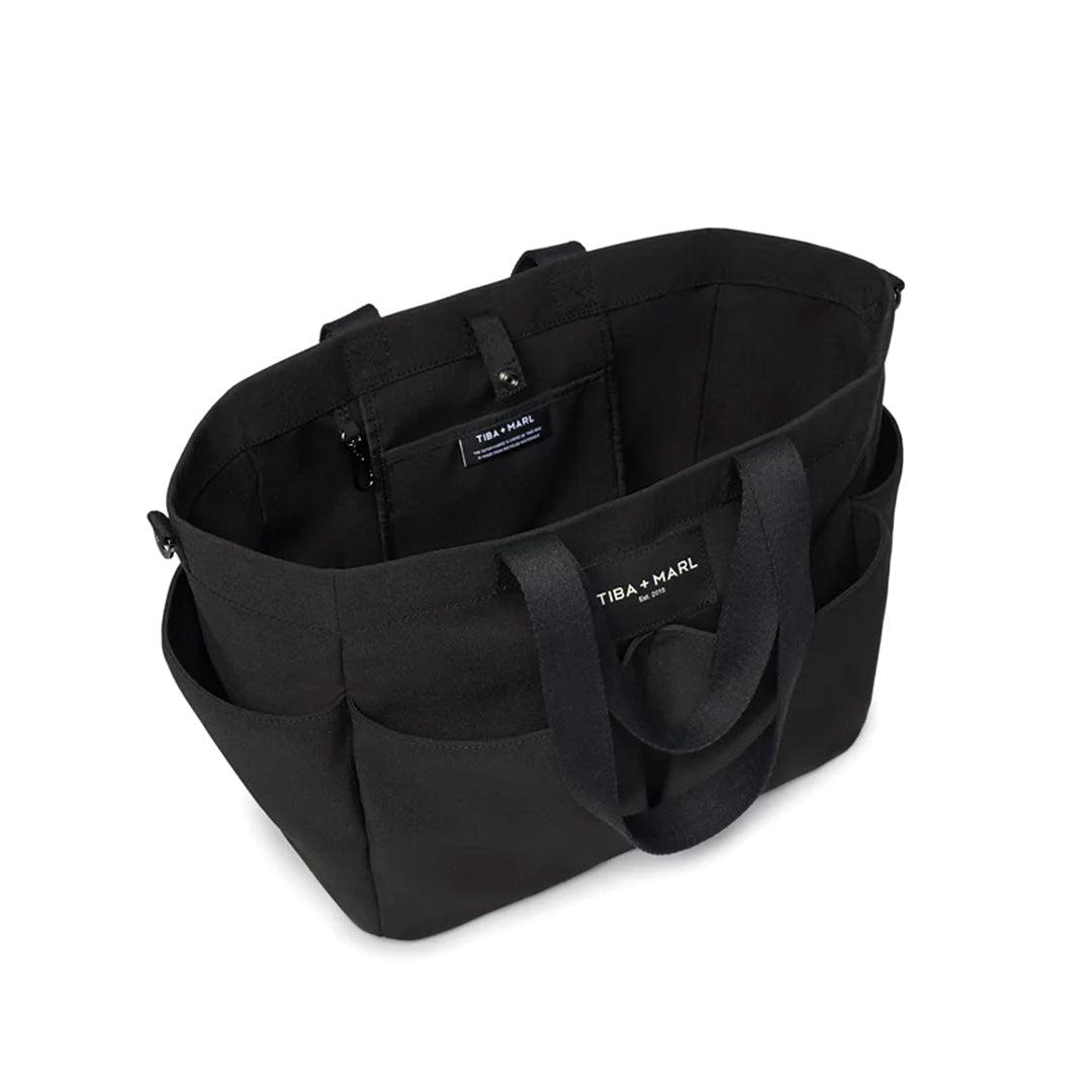  Tiba + Marl Canvas Pocket Tote - Black、mySite、merchandisen
