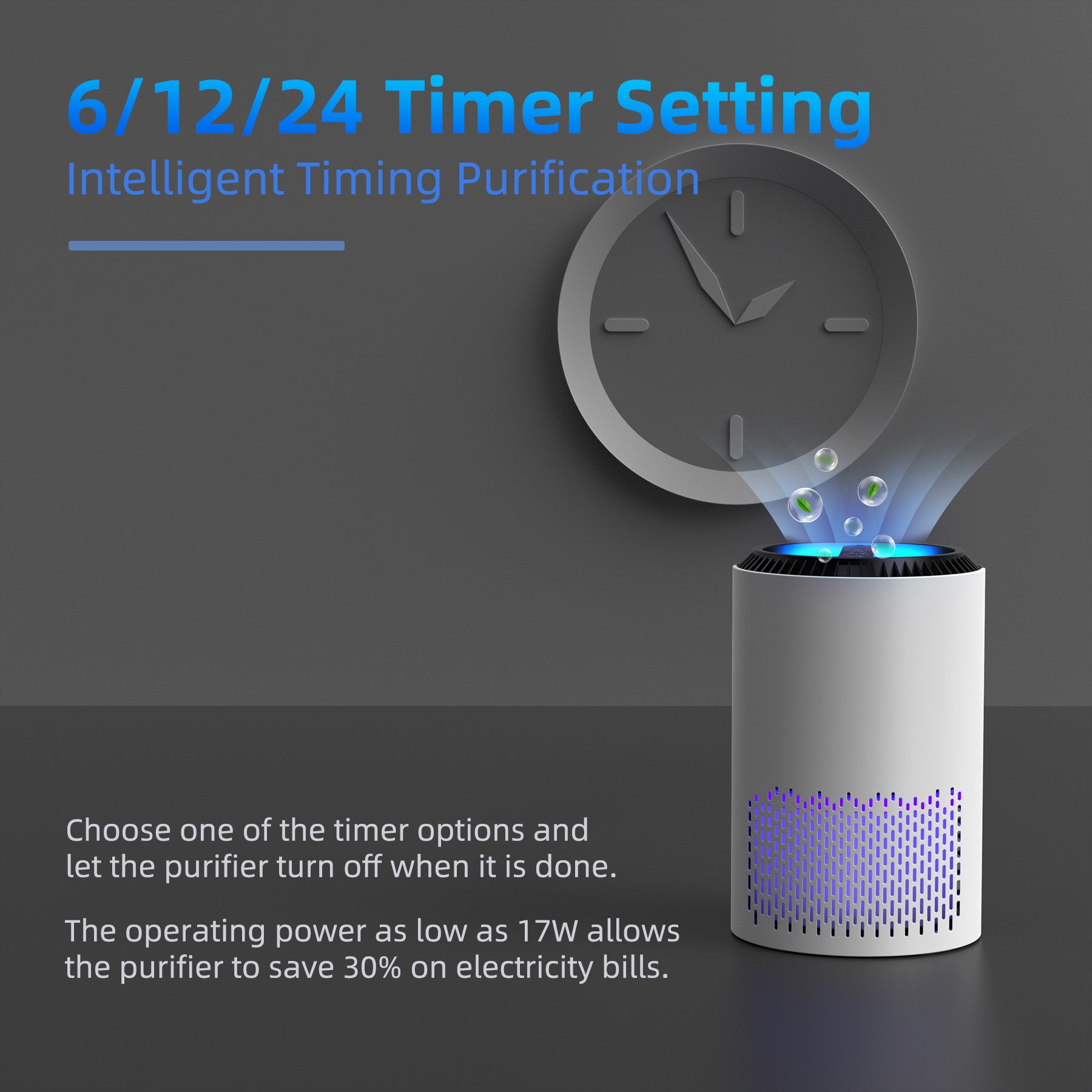 H13 HEPA Air Purifiers for Home, Air Purifier with Sleep Mode Speed Control For Bedroom Office Living Room, MK01- White、mySite、fannypackpong