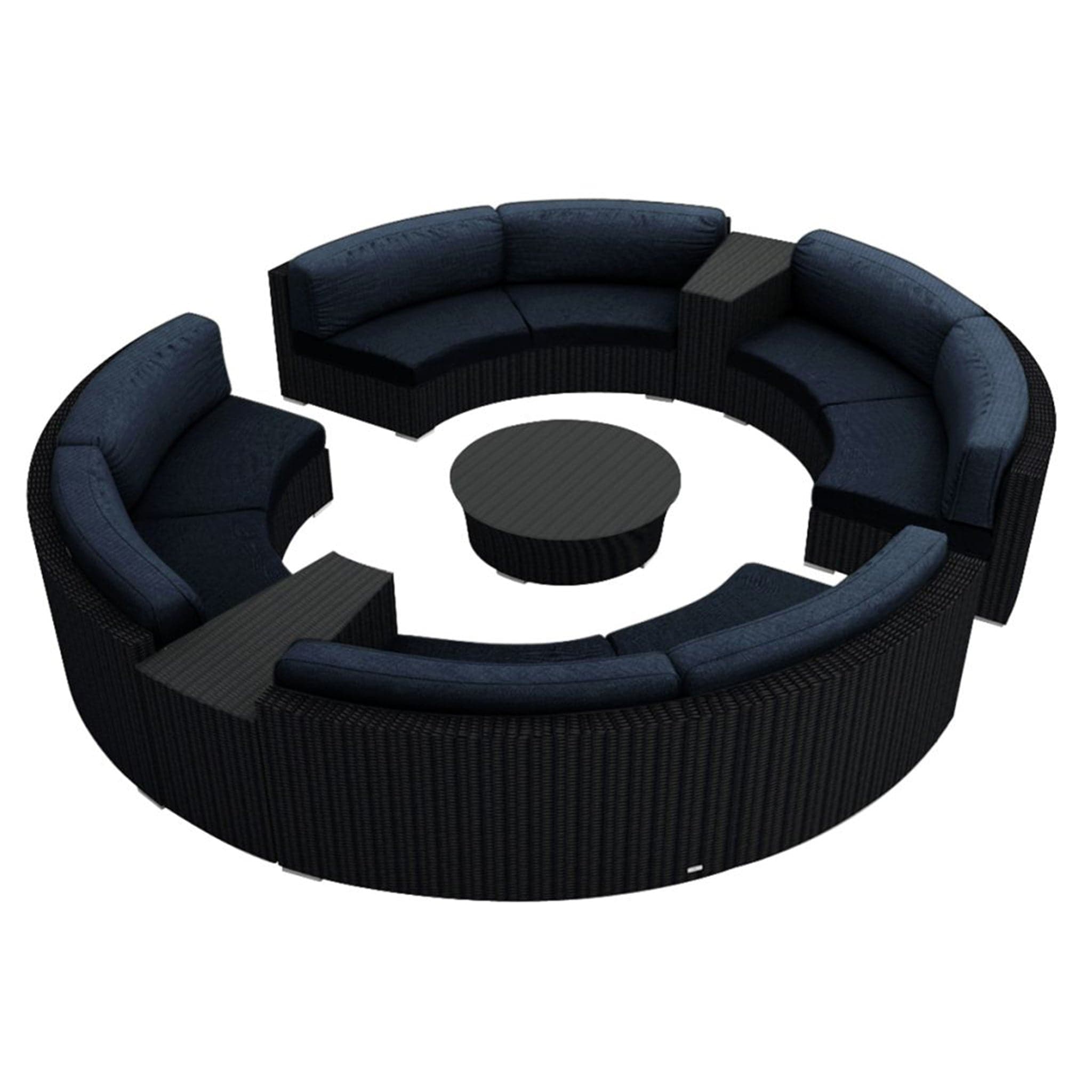 Urbana 7 Piece Curve Sectional Set、mySite、neckold