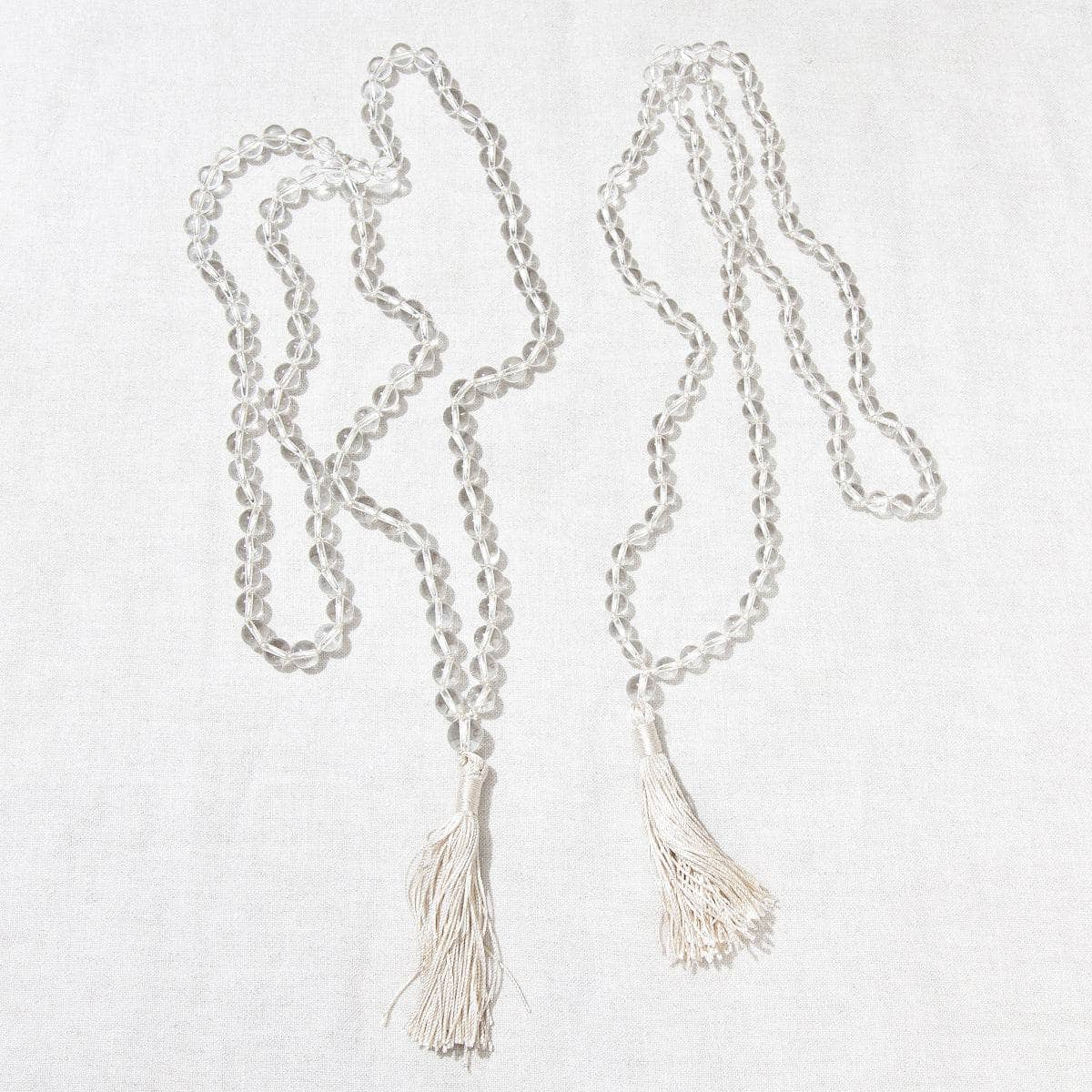 Clear Quartz Mala - High-Energy Gemstones、mySite、hinf8tx79