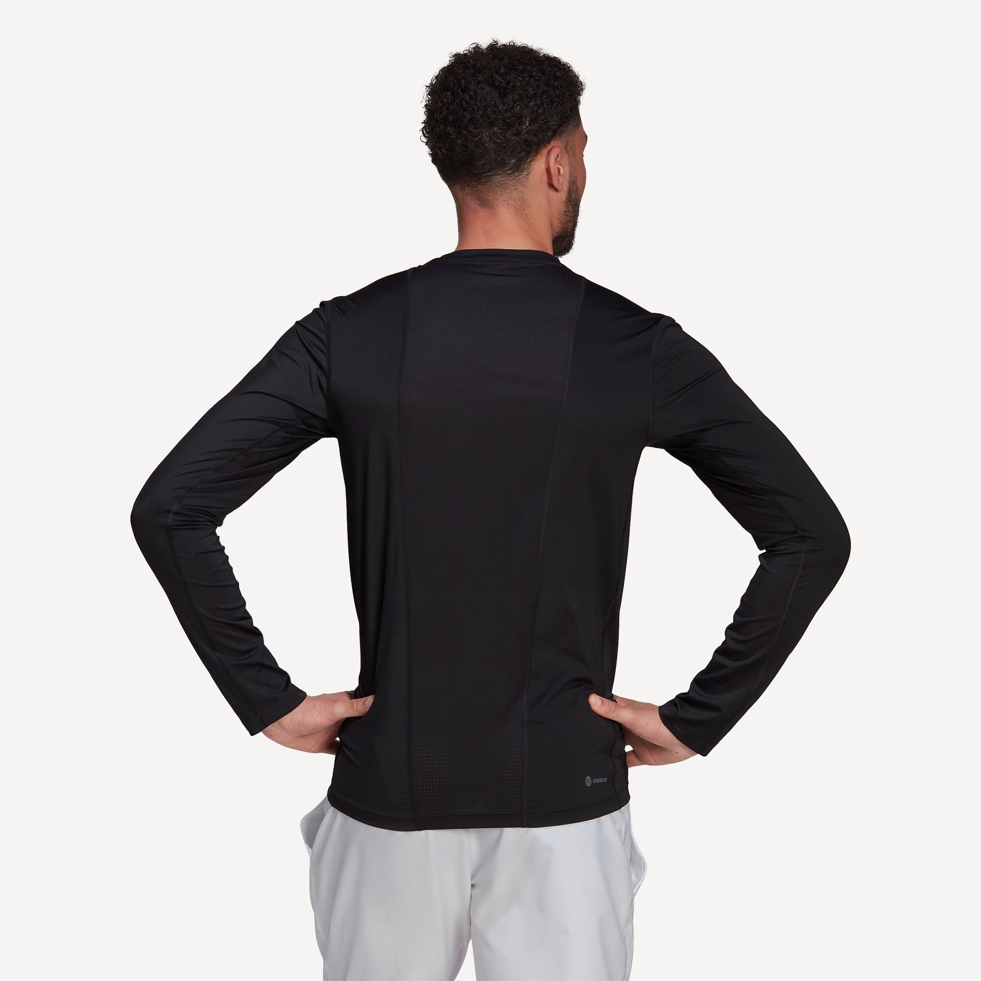 adidas Paris Tech Men's Long-Sleeve Tennis Shirt