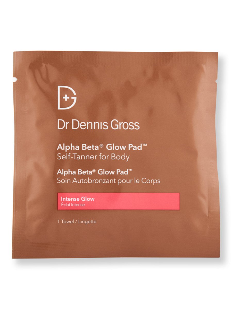 Dr. Dennis Gross Skincare Alpha Beta Glow Pad Self Tanner for Body Intense Glow、mySite、gigharbornorthrealestate