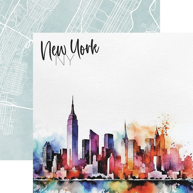  Scrapbook Paper - New York Skyline、mySite、ghnorth