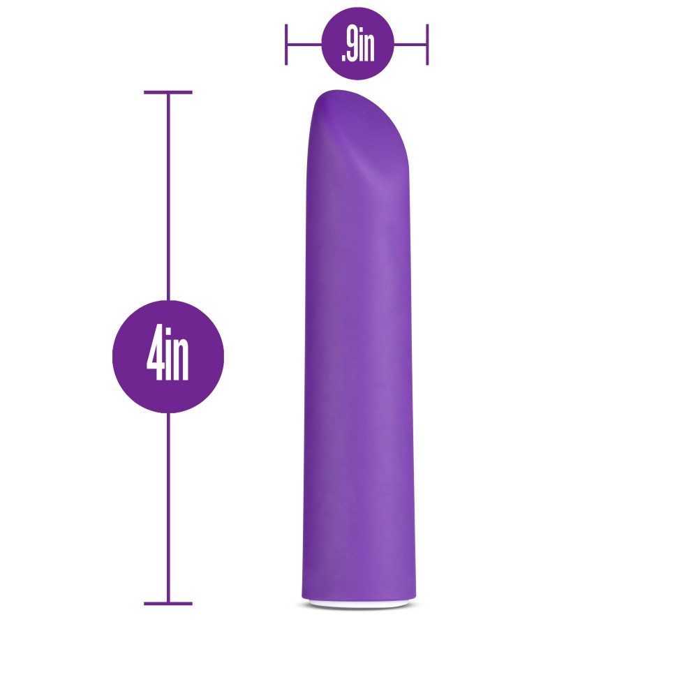 Wellness By Blush™ | Power Vibe RumboTech™ Purple Satin Smooth Vibrator、mySite、bottomscart