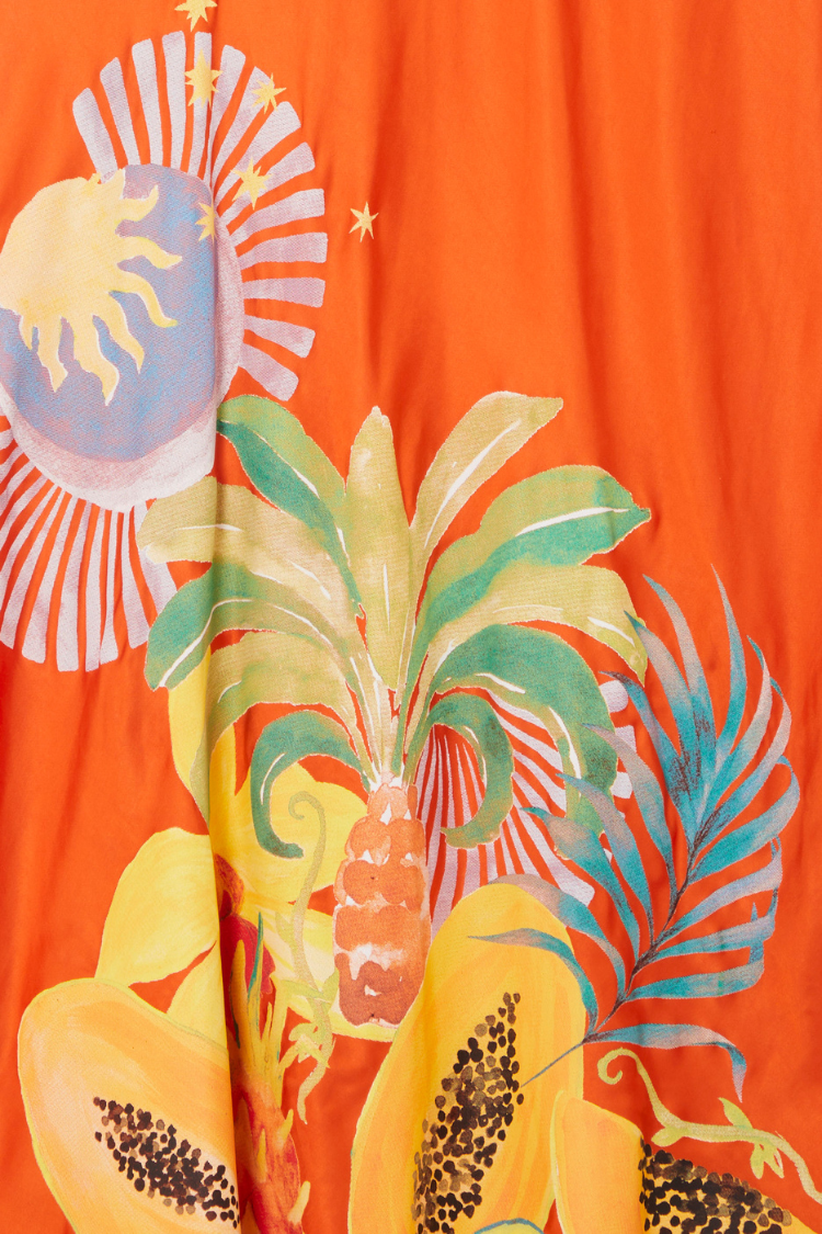 Orange Rio Dorris Skirt、mySite、solidvoid