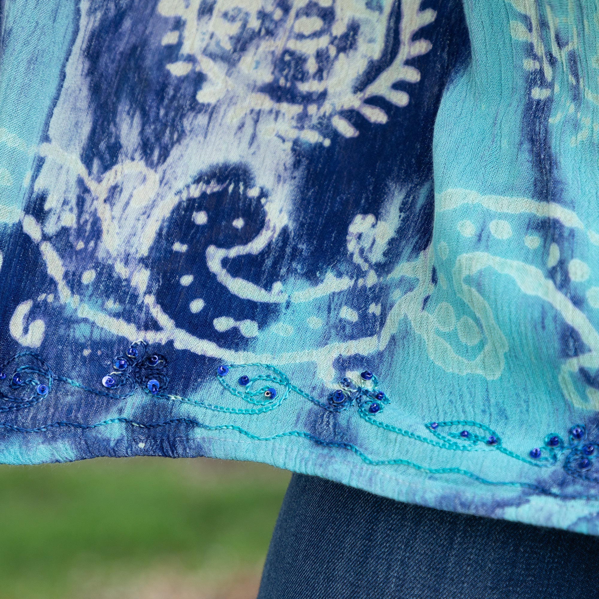 Beaded Swirl Sleeveless Tunic、mySite、camillekostekn