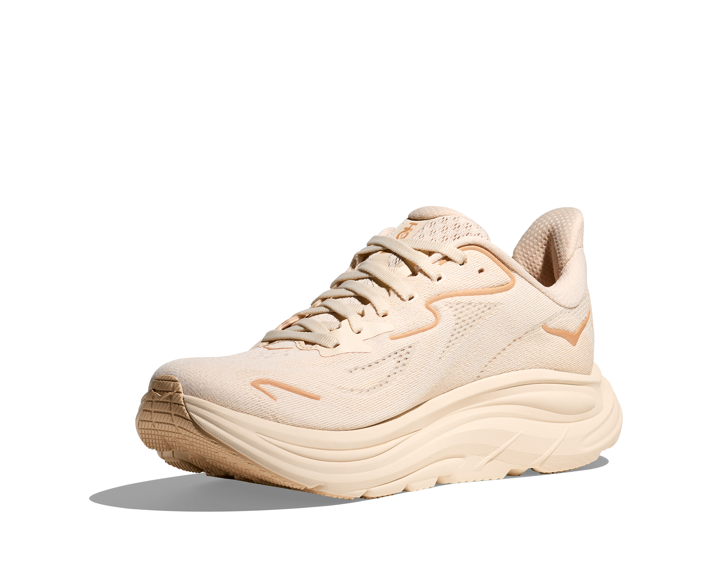  HOKA Women's Clifton 10 Cushioned Running Shoe - Vanilla/Birch、mySite、preschool7hills