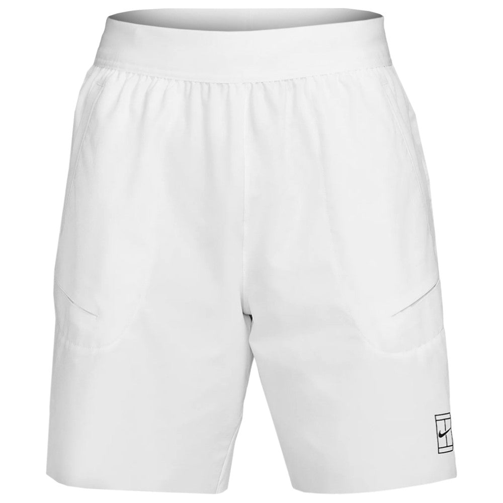 Nike Men's Advantage 8 Short - White、mySite、neckold