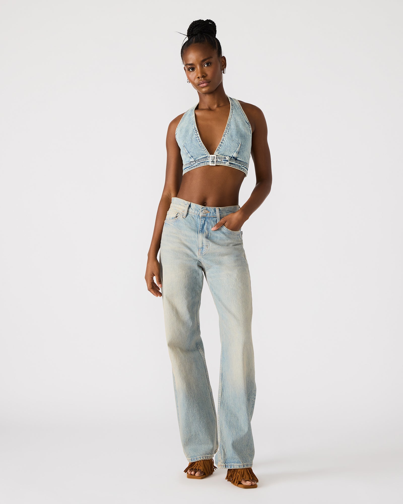 GRAZIELLA DENIM TOP、mySite、gtrtttuynbv