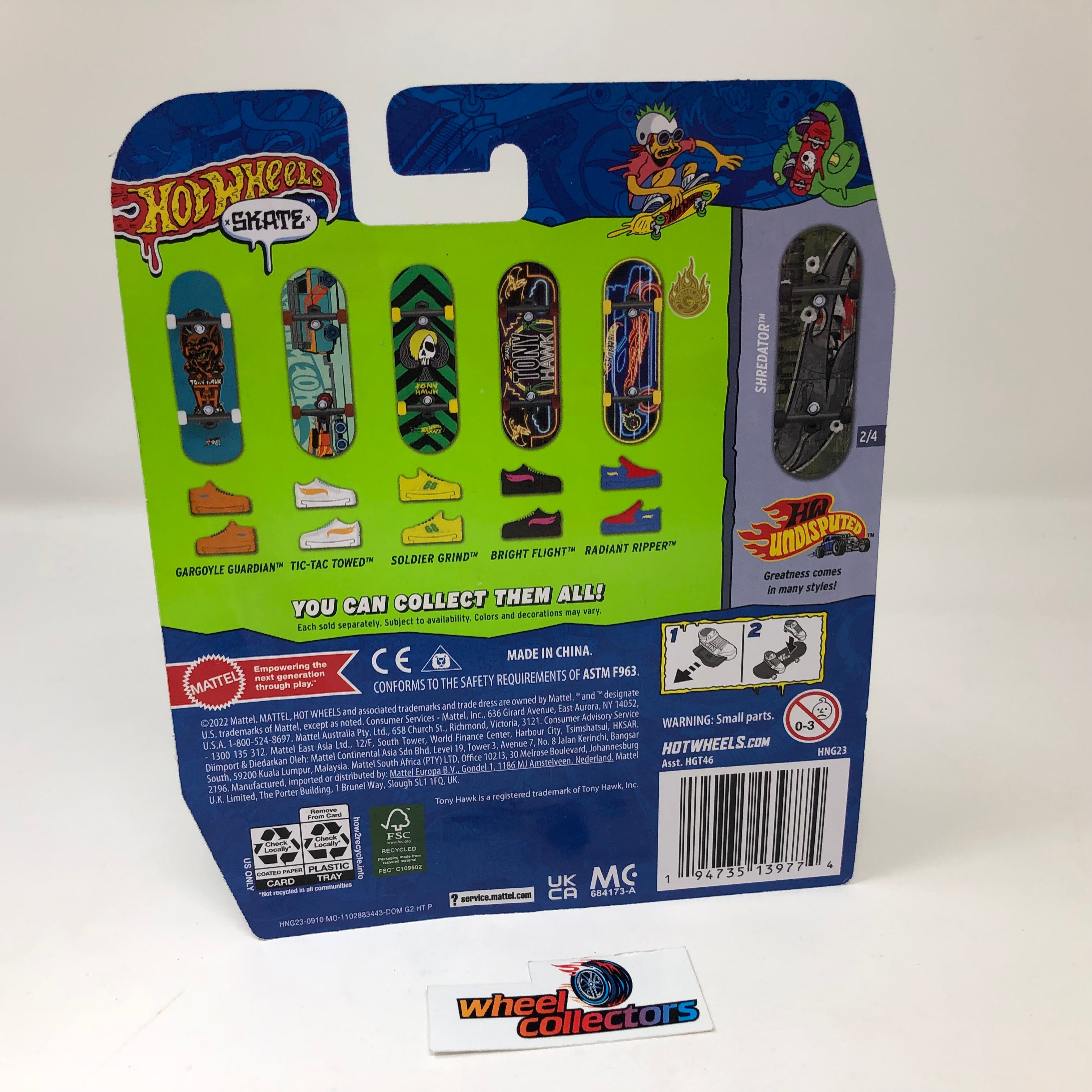 2023 Hot Wheels Skate Boards Tony Hawk * SHREDATOR & Shoes、mySite、hgirdovlk