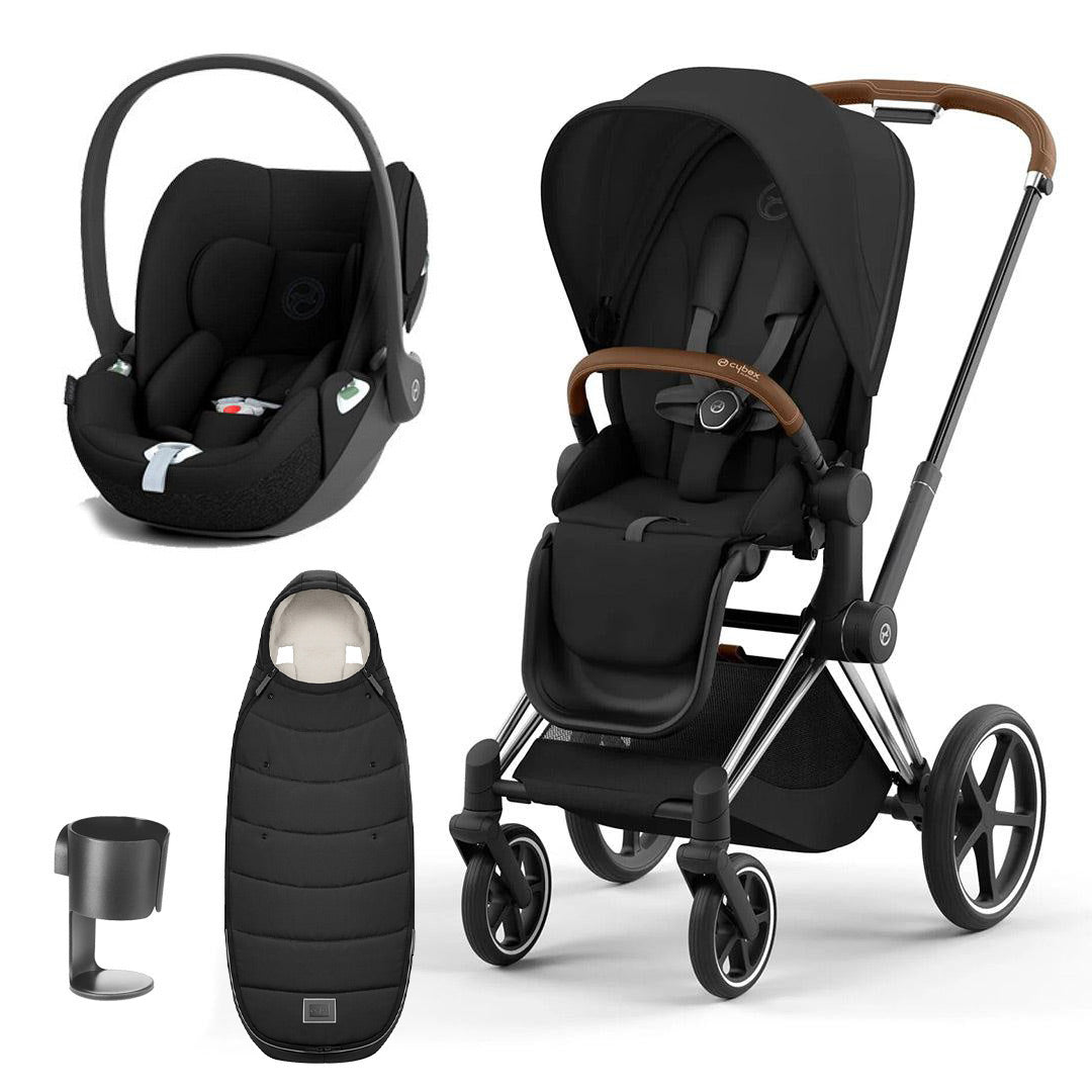  CYBEX Priam Cloud T Ultimate Travel System - Sepia Black、mySite、merchandisen