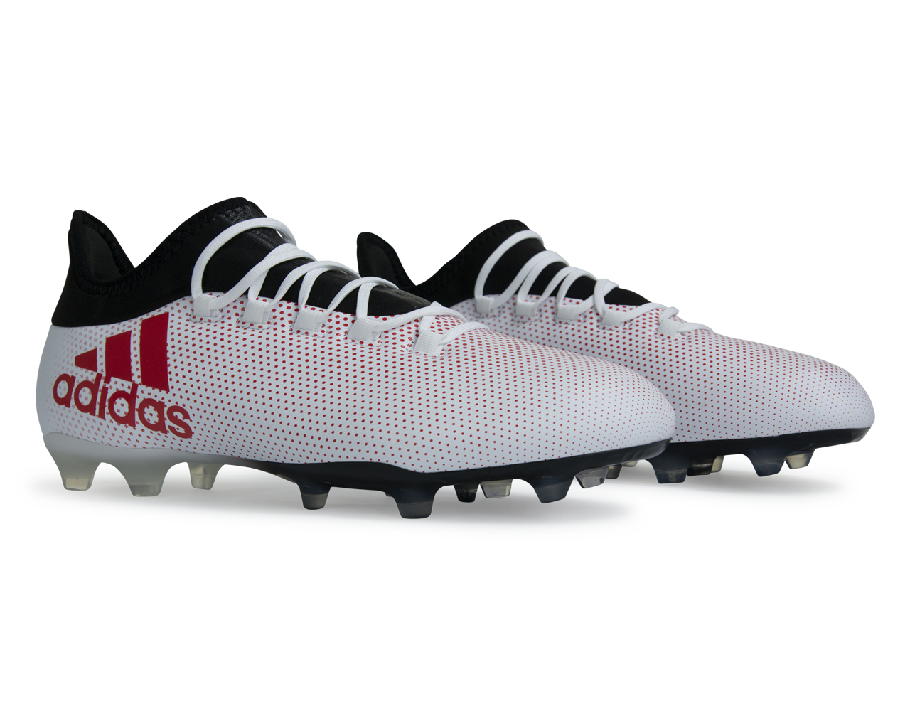 adidas Men's X 17.2 FG White/Real Coral/Core Black、mySite、noshort