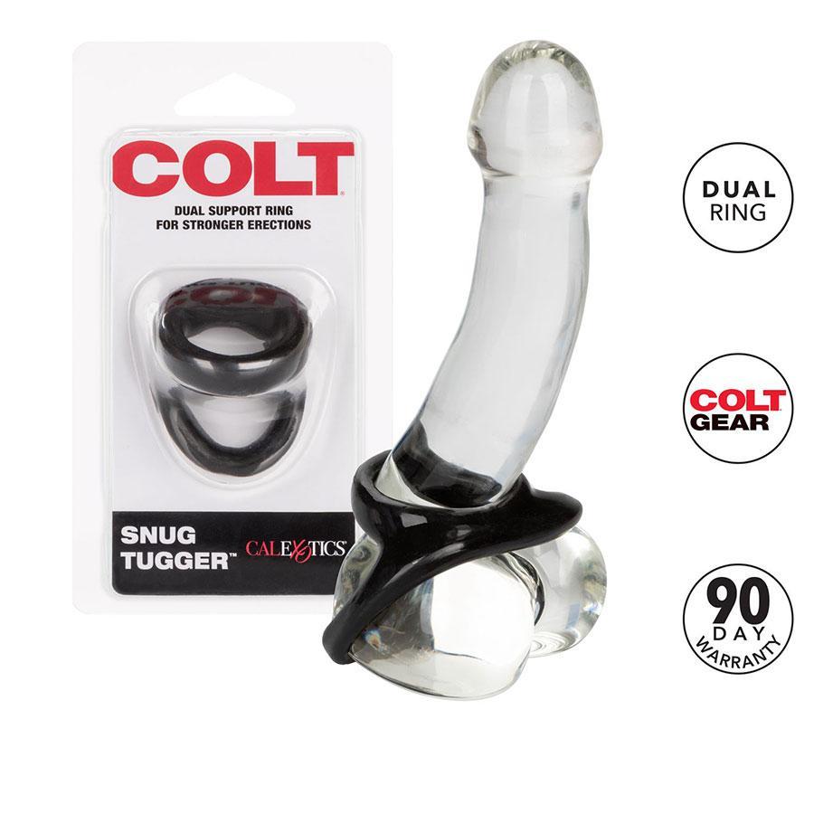 Colt Snug Tugger Penis Ring | Stretchy Double Cock Ring and Ball Strap、mySite、bottomscart