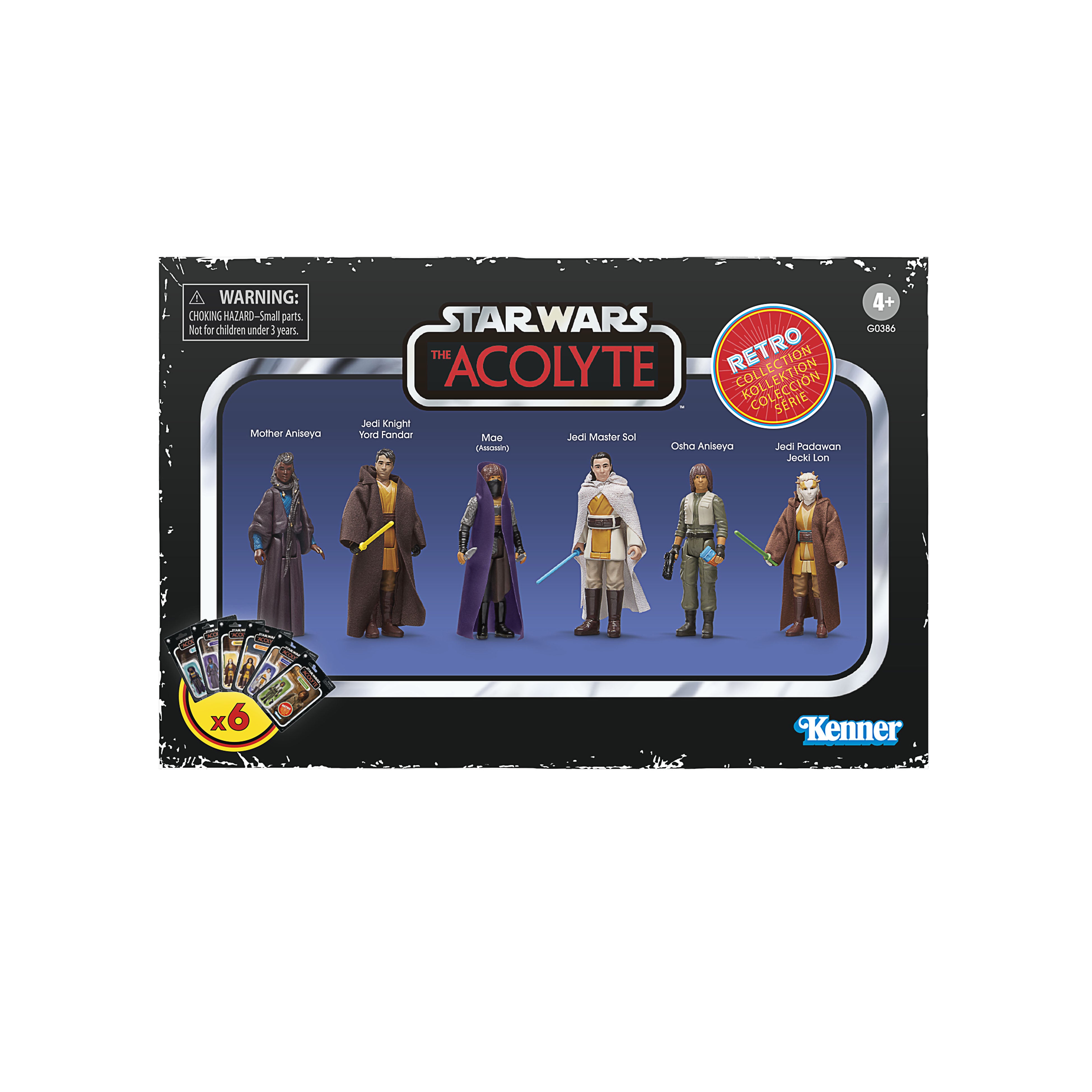 Star Wars Retro Collection The Acolyte 6-Pack、mySite、hgirdovlk
