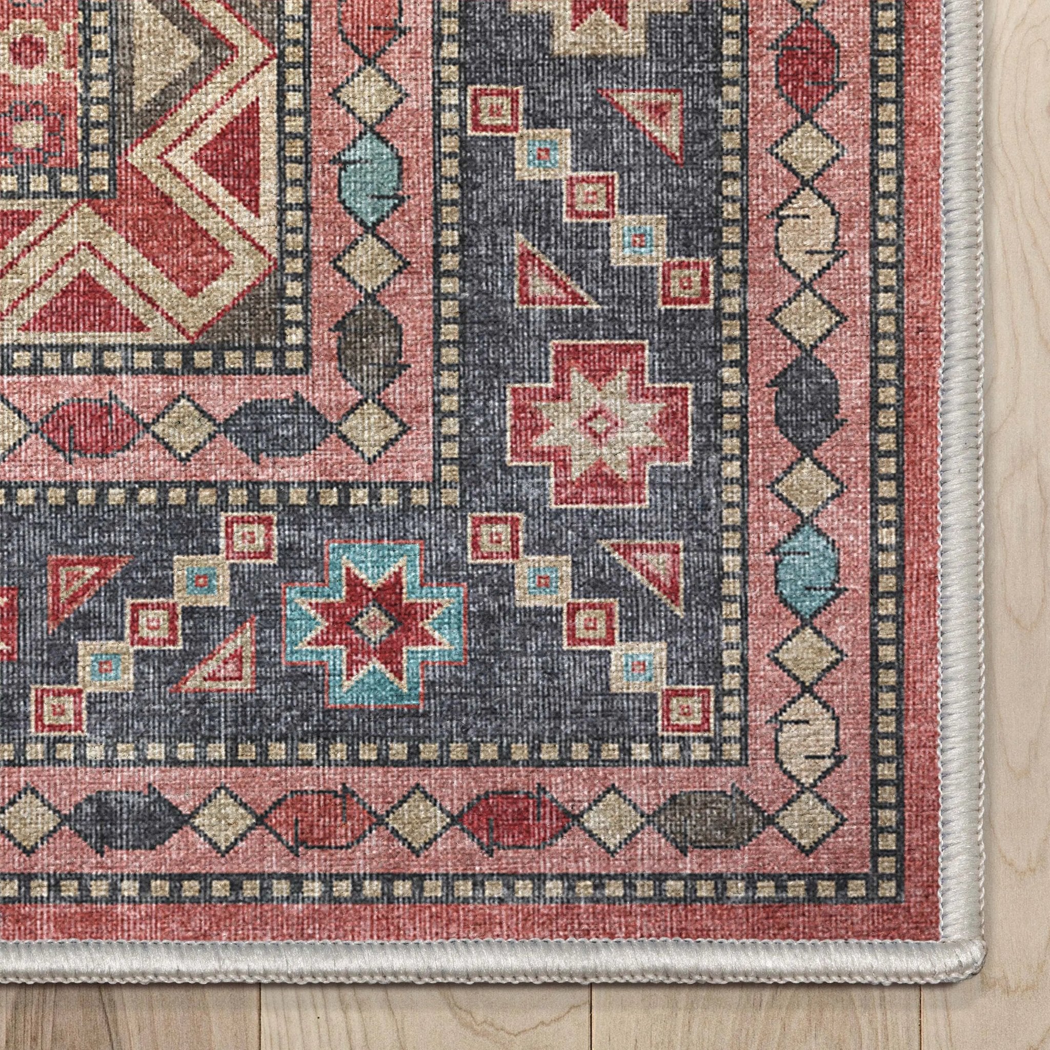 Praha Vintage Global Tribal Flat-Weave Rug、mySite、gigharbornorthrealestate