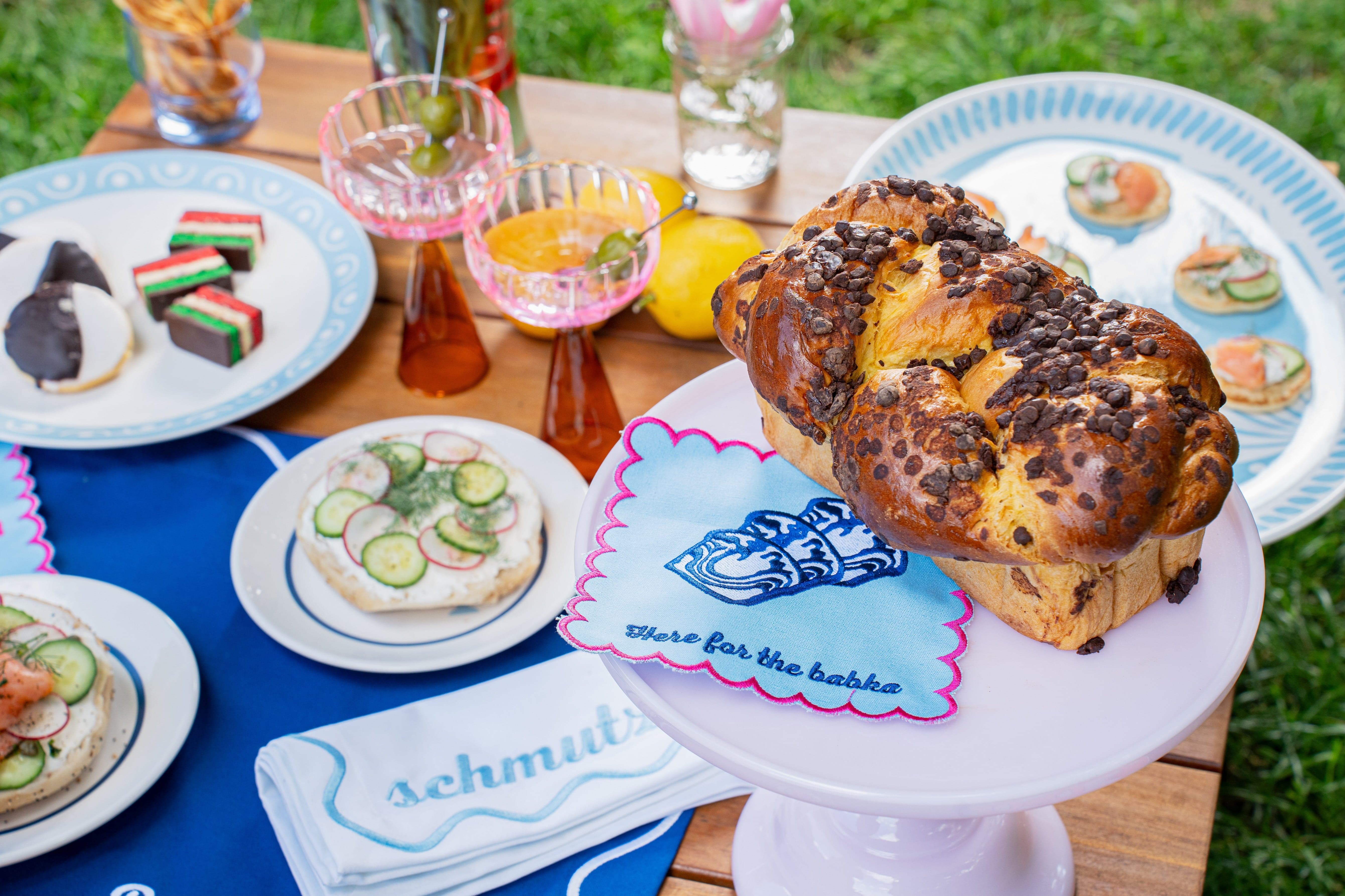 Schvitzing for Sweets Cocktail Napkins - Set of 4、mySite、topwebapps