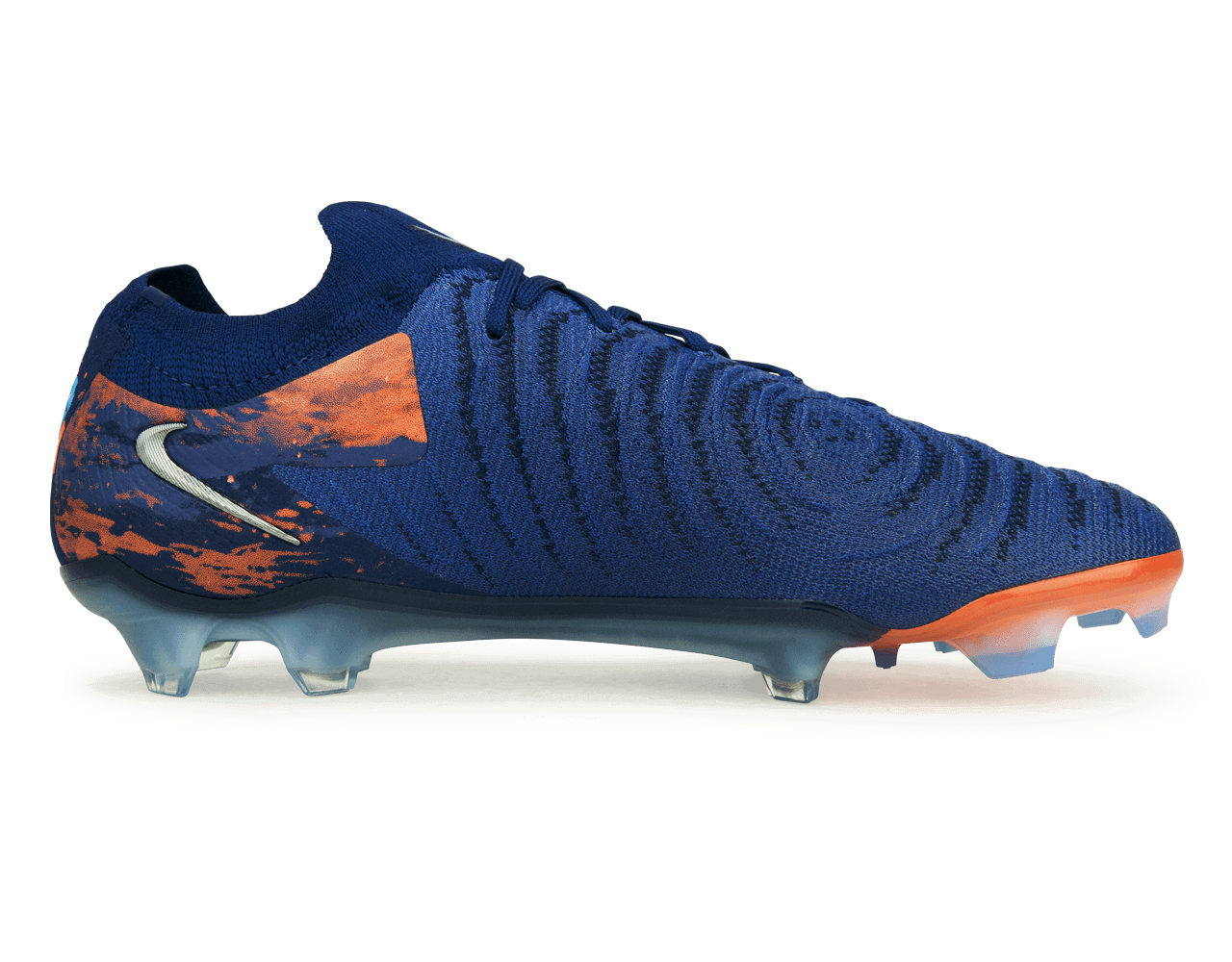 Nike Men's Phantom GX II Elite FG Erling Haaland Blue Void/Chrome、mySite、noshort