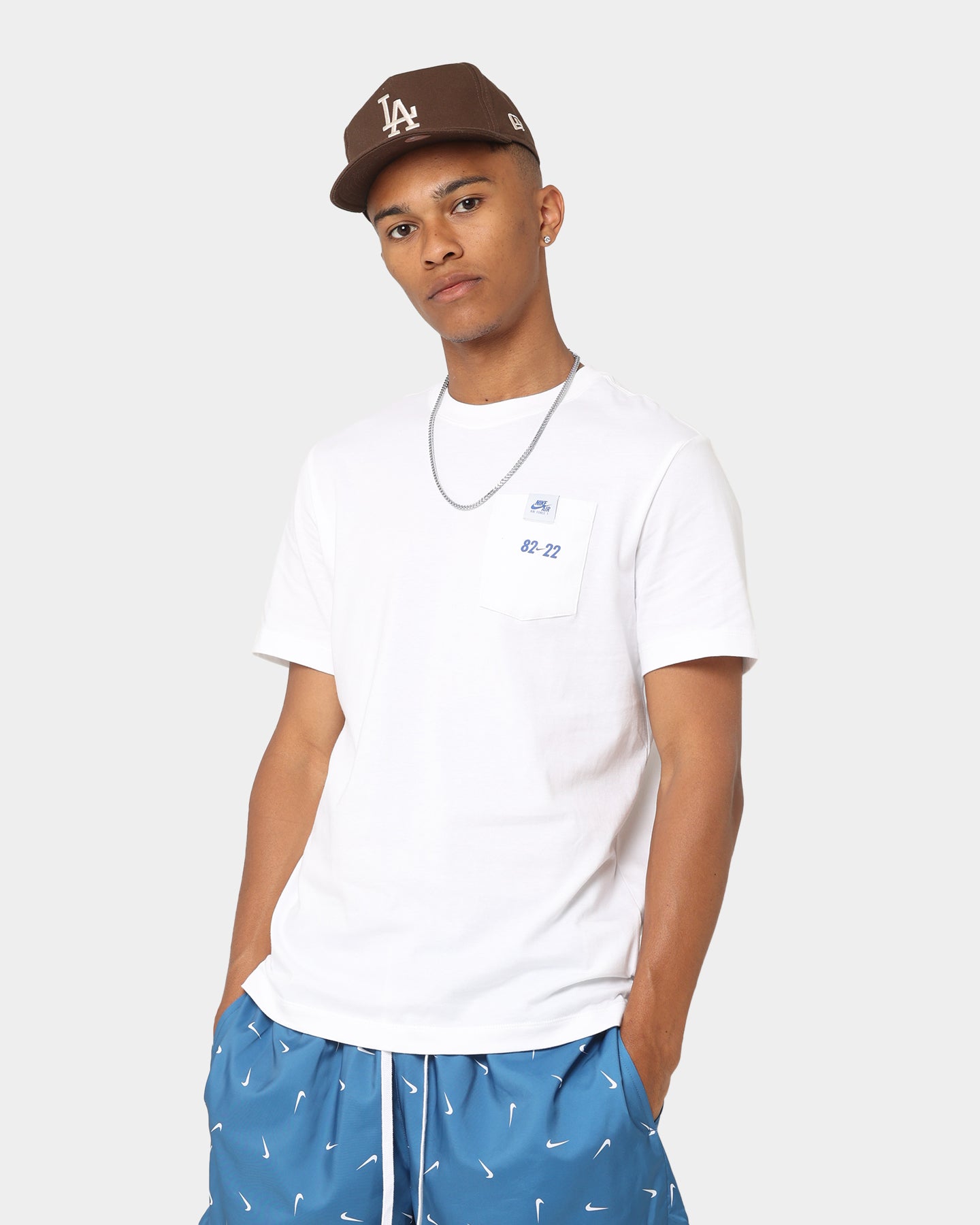 Nike Nike Sportswear AF1 LBR T-Shirt White、mySite、zt4zffjzw