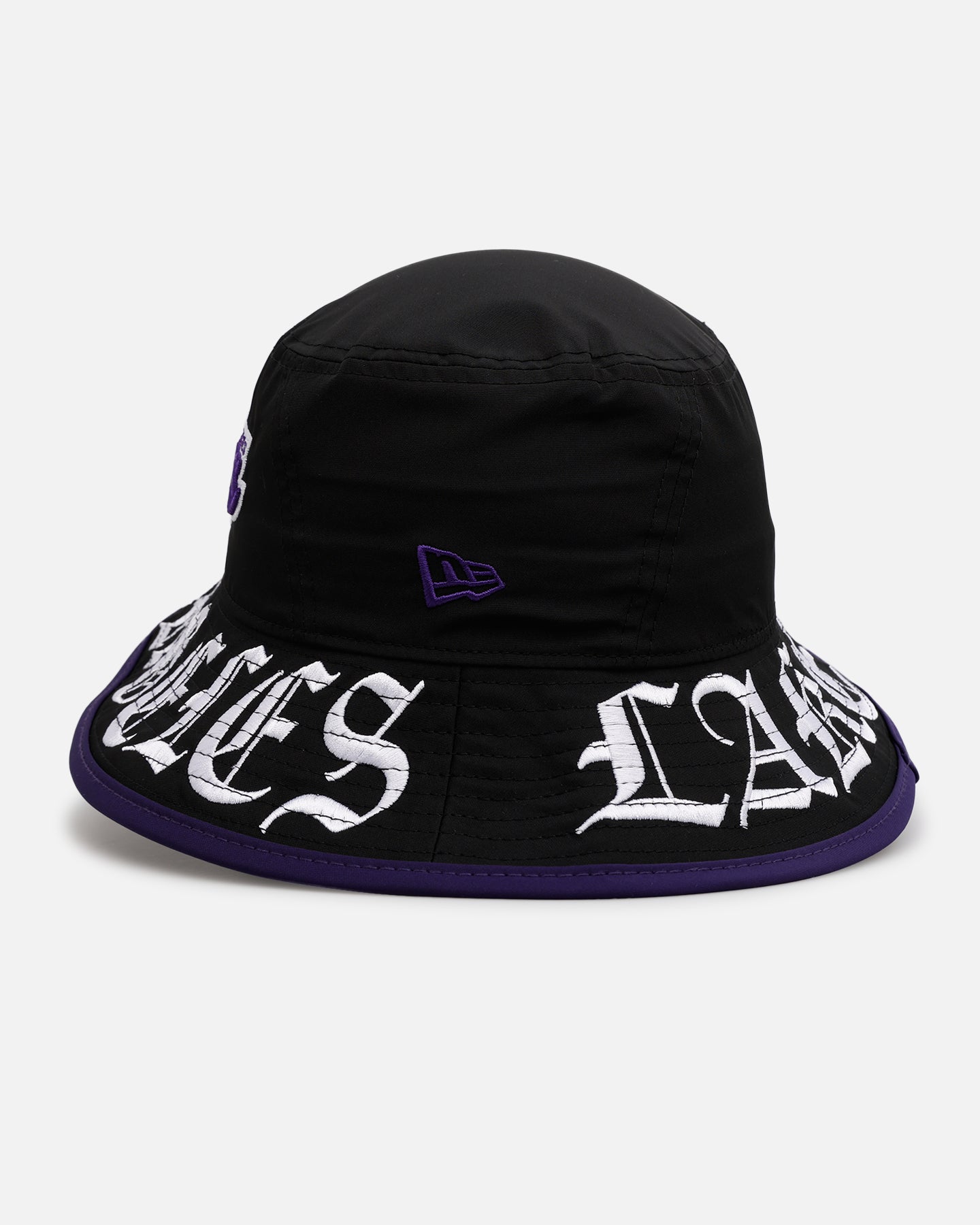 New Era Los Angeles Lakers 'Summer League' Bucket Hat Black、mySite、zt4zffjzw