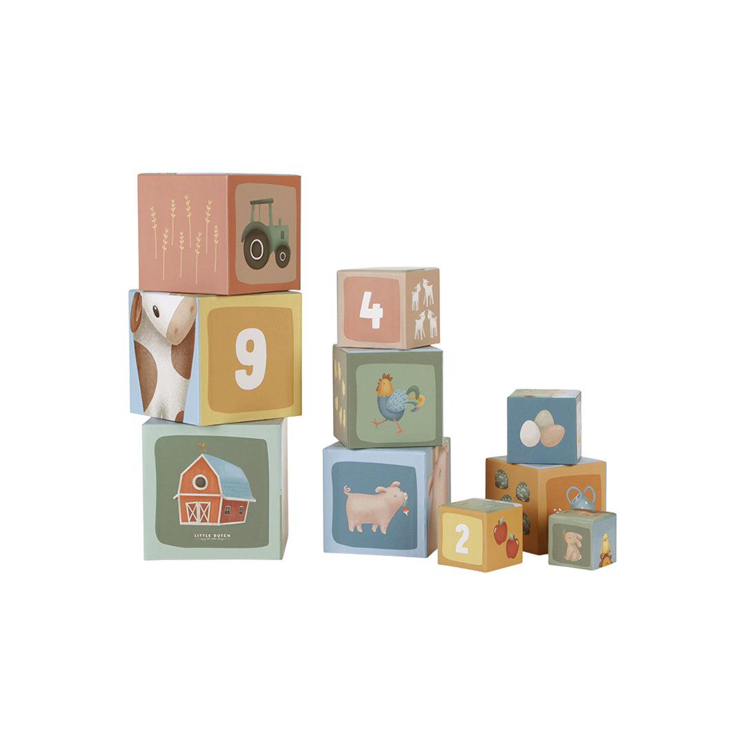  Little Dutch Stacking Blocks - Little Farm、mySite、merchandisen