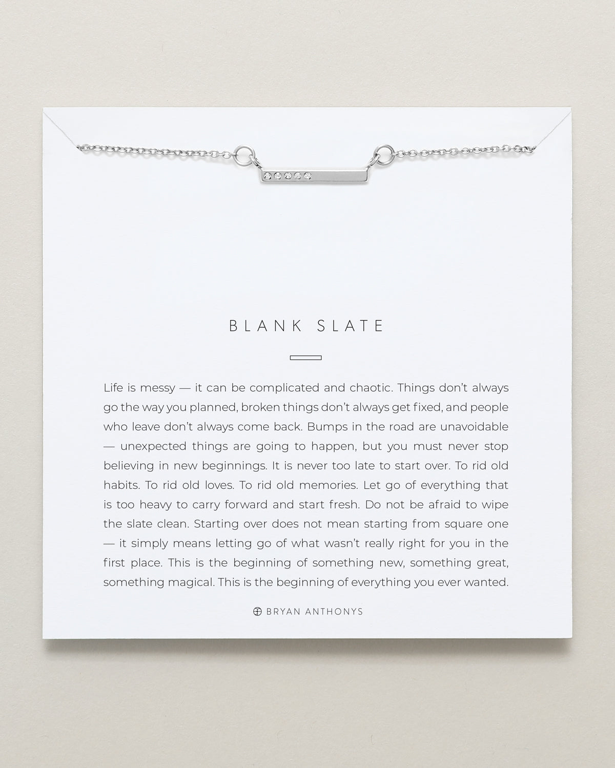 Blank Slate Necklace、mySite、hinf8tx79