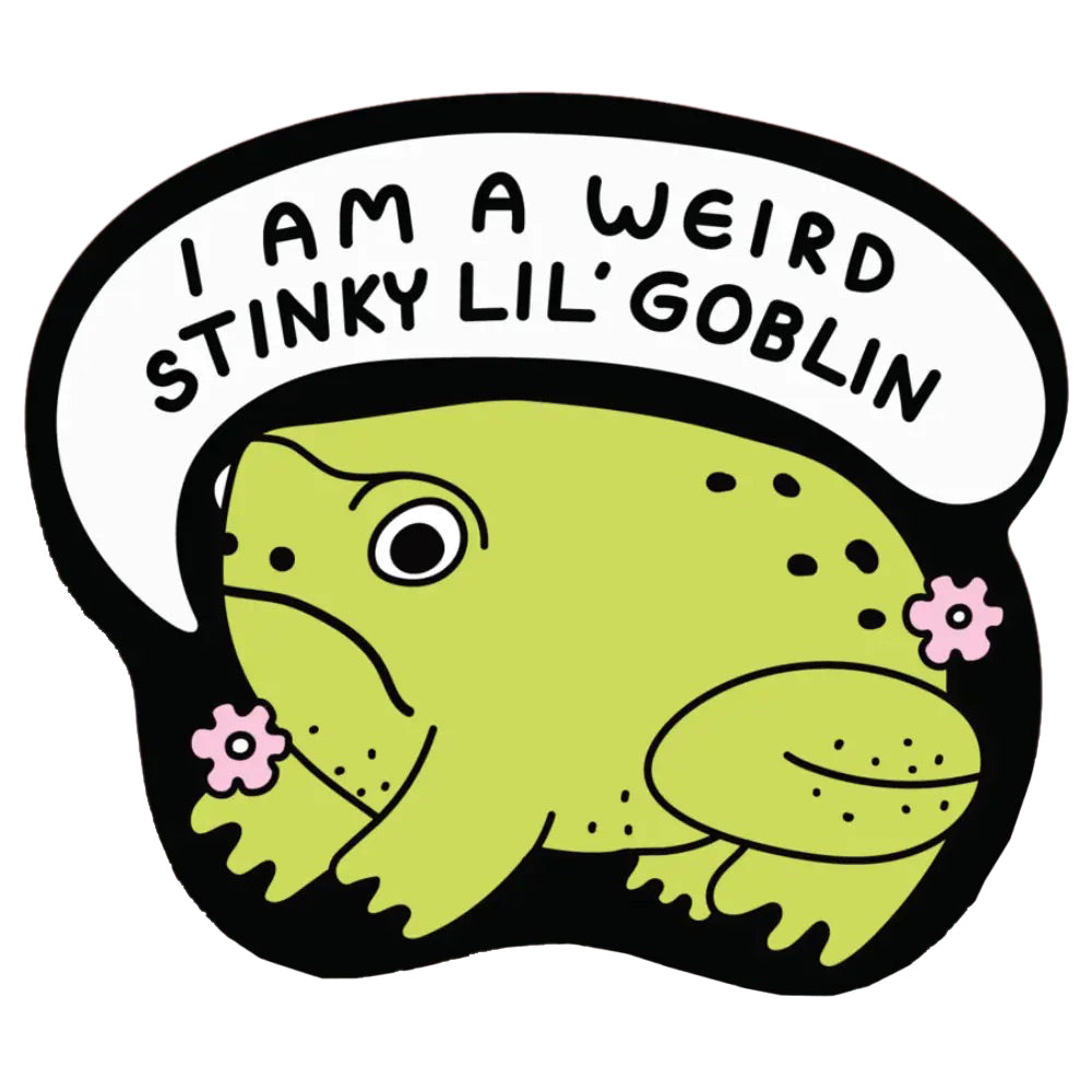  Weird Stinky Goblin Vinyl Sticker Decal、mySite、ghnorth