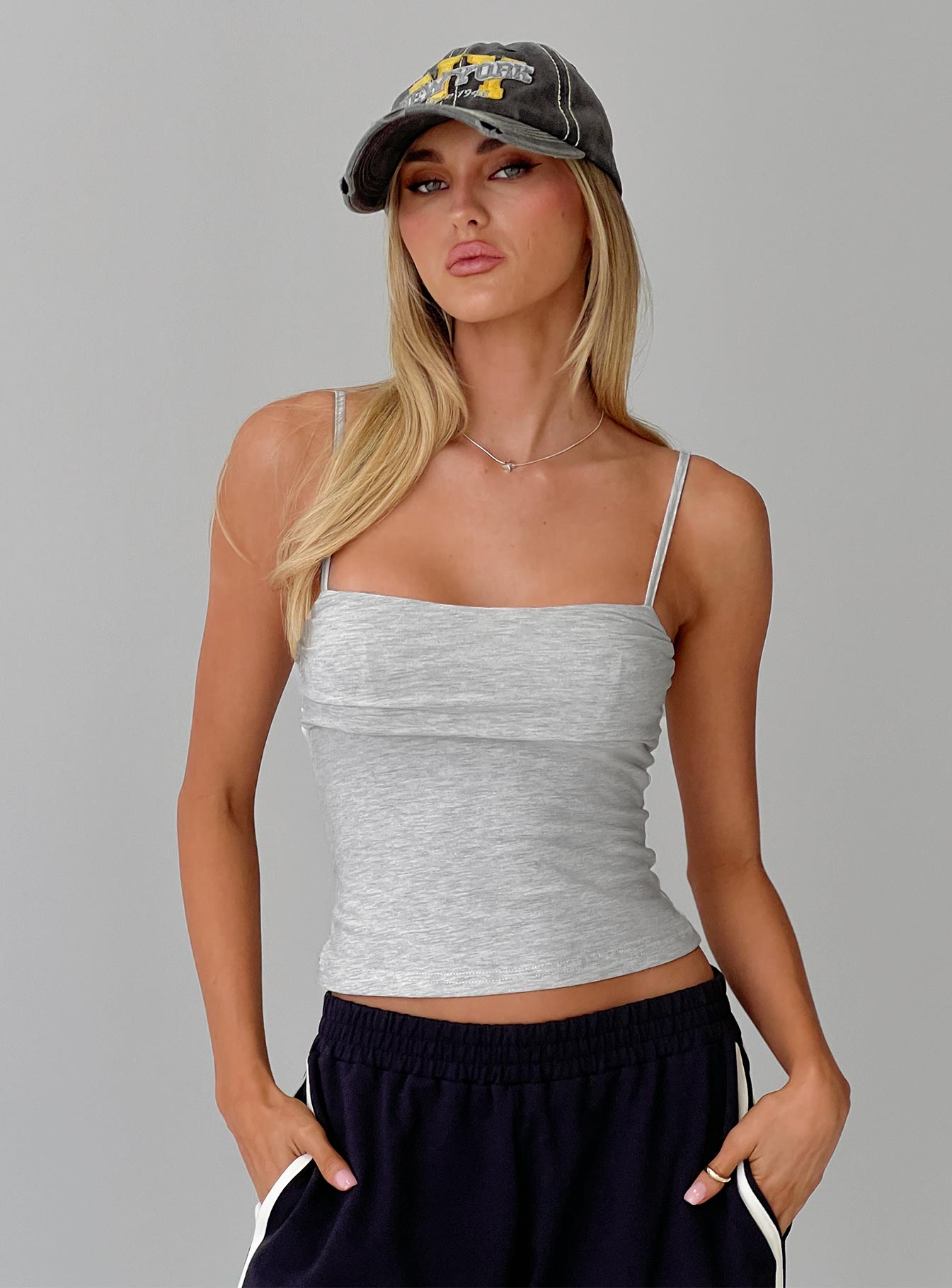 Race My Mind Top Grey Marle、mySite、solidvoid