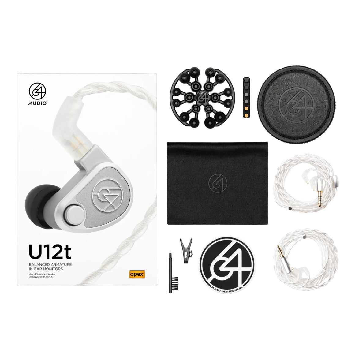  64 Audio - U12t 2025、mySite、merchandisen