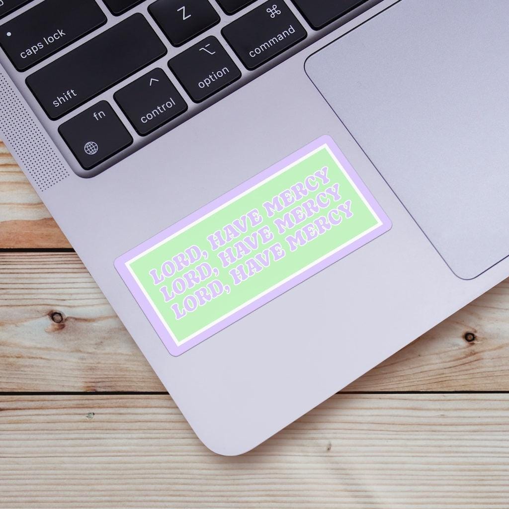  Lord, Have Mercy Sticker - Green、mySite、elrpsem3k