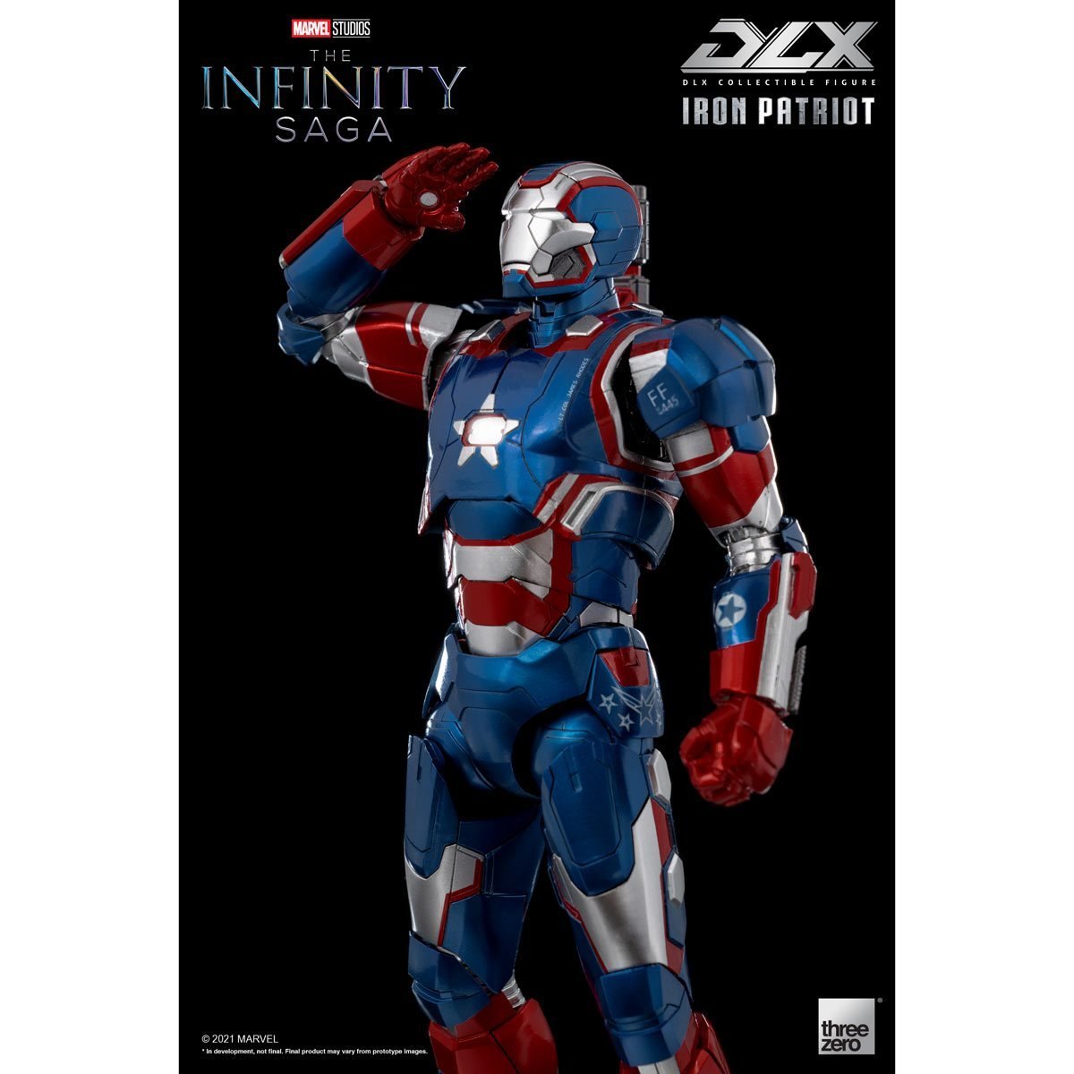 Marvel Studios: The Infinity Saga DLX Iron Patriot Action Figure、mySite、hgirdovlk