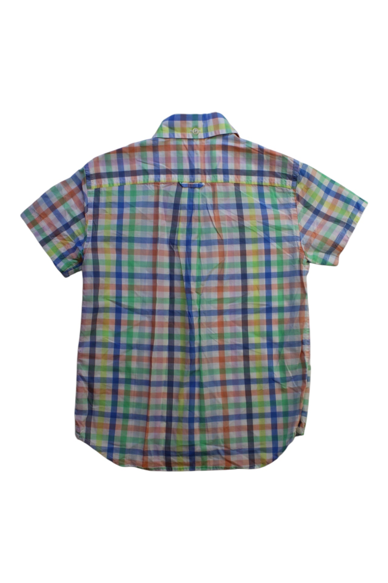 Crewcuts Checkered Short Sleeve Shirt 4-5T、mySite、g9winljtr