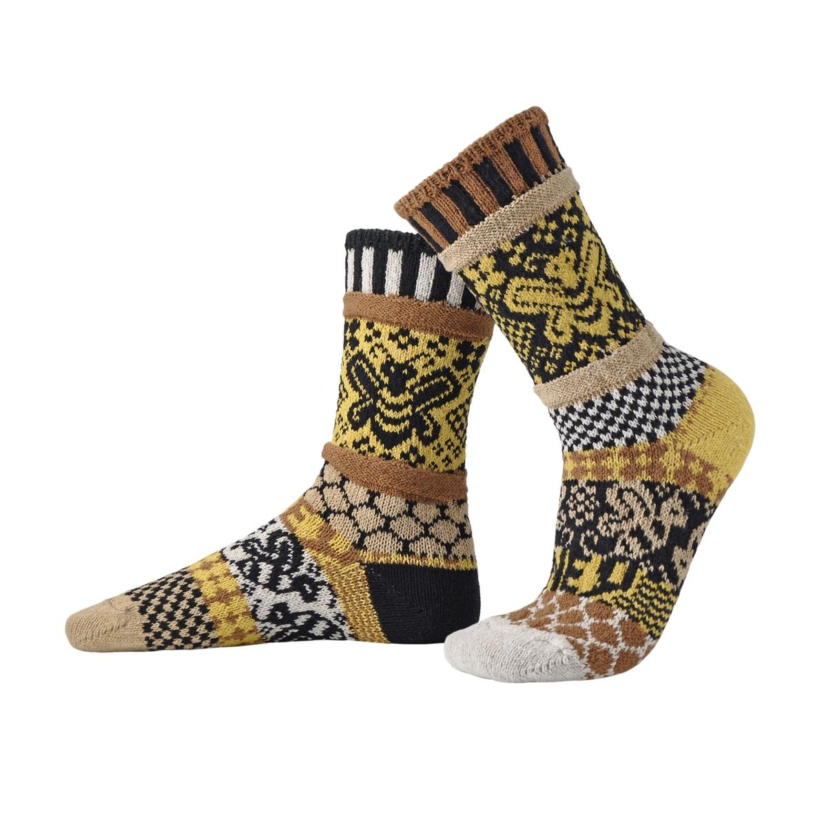Honey Bee Crew Socks (Small)、mySite、g9winljtr