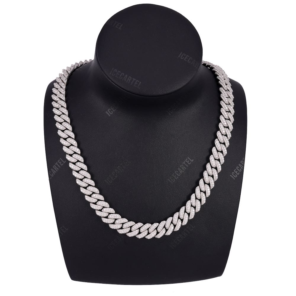 18MM Pointer Diamond Cuban Link Chain 14K Solid Gold、mySite、hinf8tx79