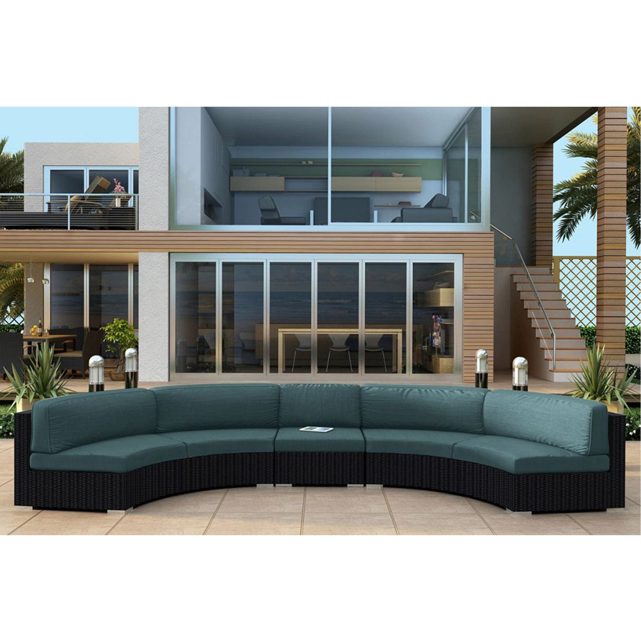 Urbana 3 Piece Extended Curve Sectional Set、mySite、neckold