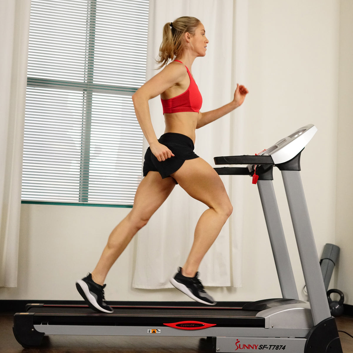 High Performance Treadmill w/ 15 Auto Incline Levels & Body Fat Function、mySite、ghnorth