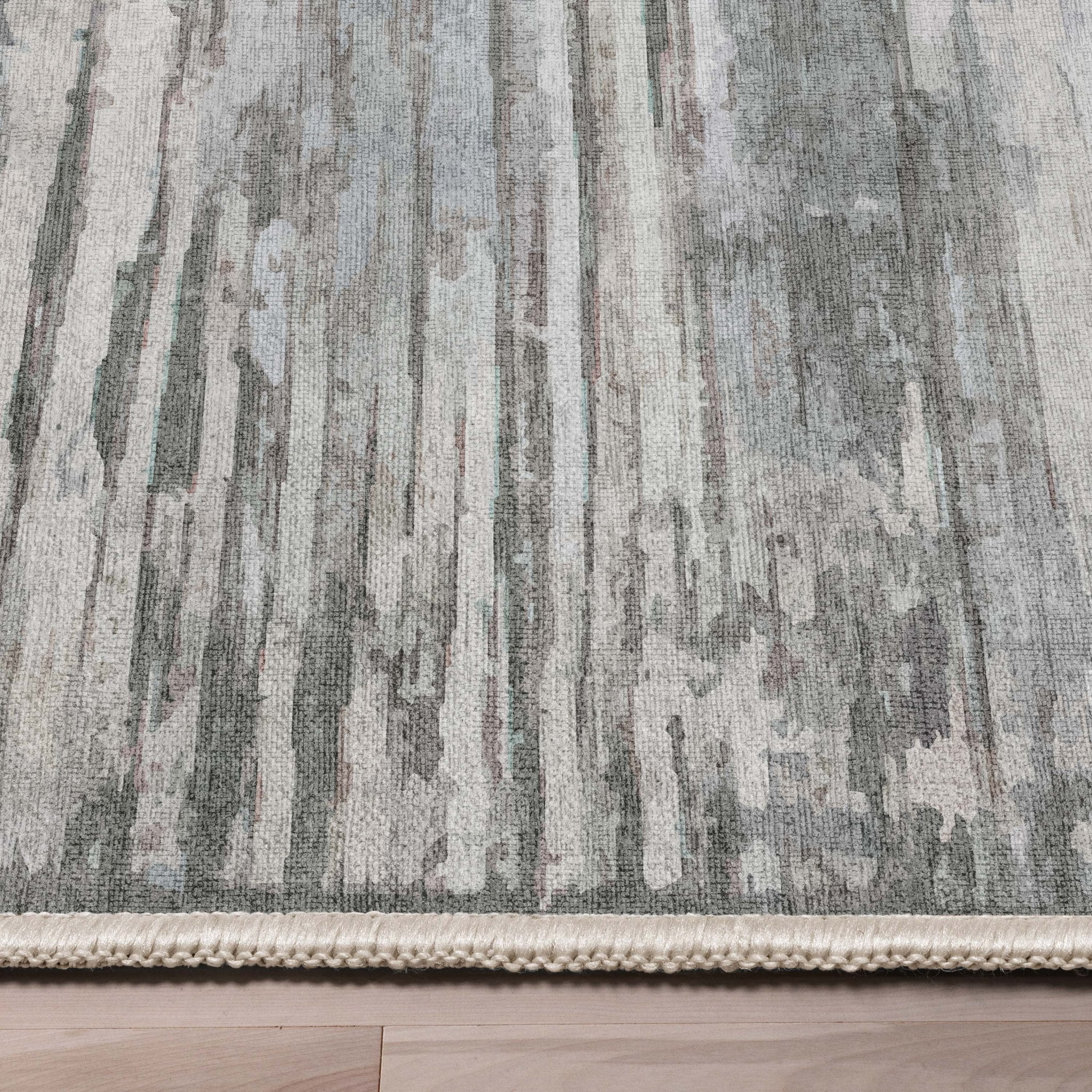 Havana Abstract Geometric Lines Beige Blue Flatweave Rug、mySite、gigharbornorthrealestate