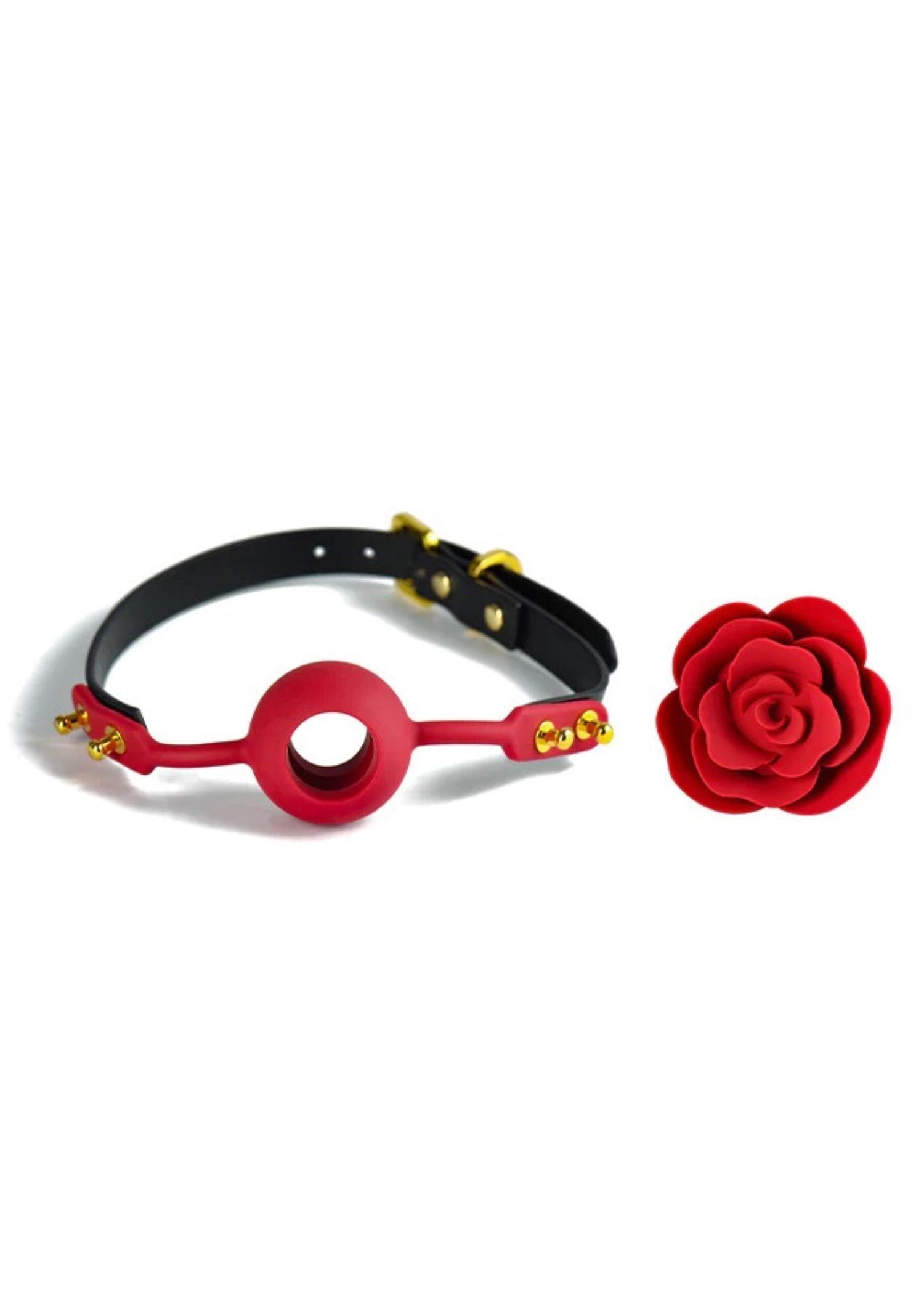  Rose Ball Gag (Black Strap)、mySite、justintrudeaud