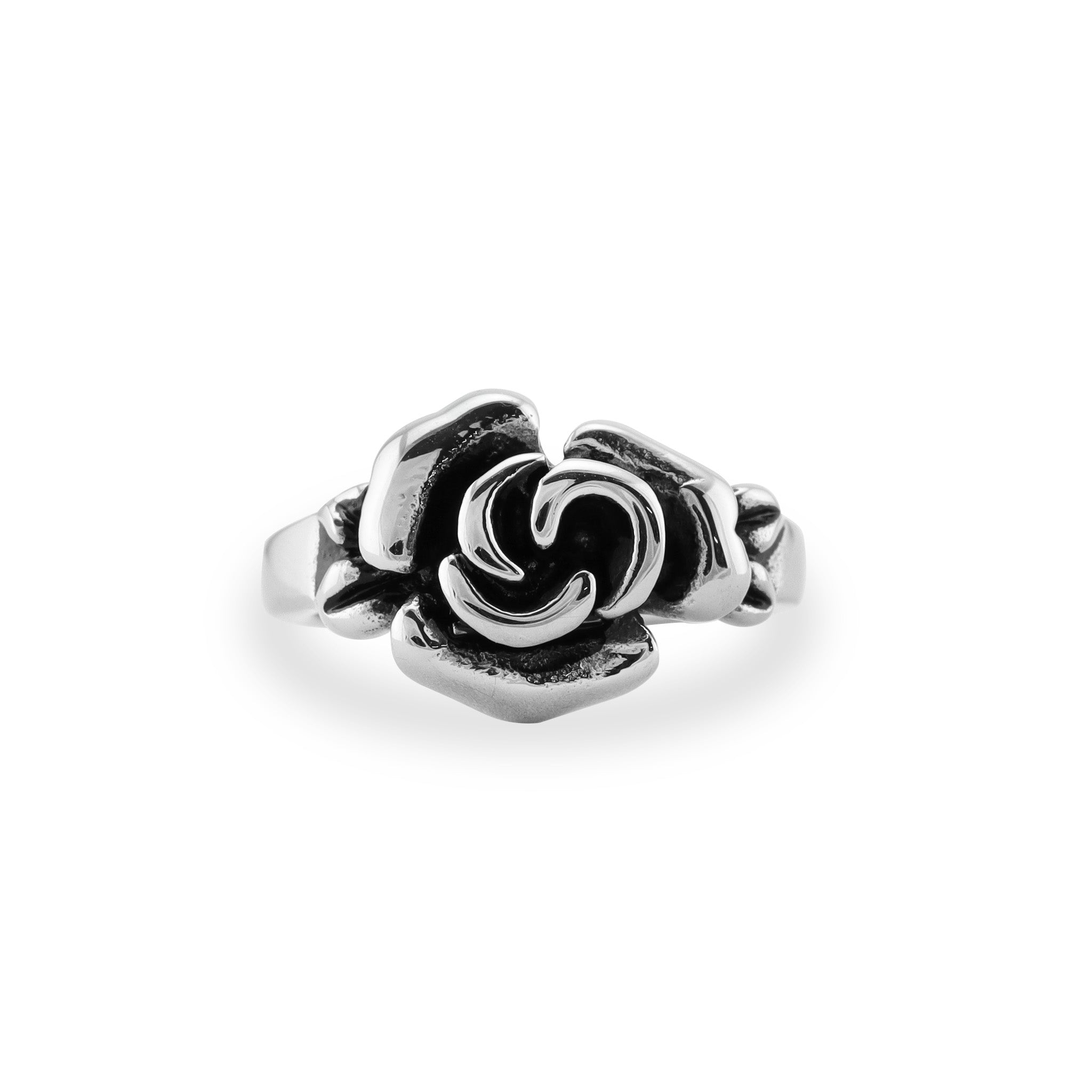 Stainless Steel Detailed Rose Ring / SCR4071、mySite、dreamappss